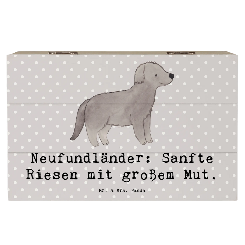 Holzkiste Neufundländer Liebe Holzkiste, Kiste, Schatzkiste, Truhe, Schatulle, XXL, Erinnerungsbox, Erinnerungskiste, Dekokiste, Aufbewahrungsbox, Geschenkbox, Geschenkdose, Hund, Hunderasse, Rassehund, Hundebesitzer, Geschenk, Tierfreund, Schenken, Welpe