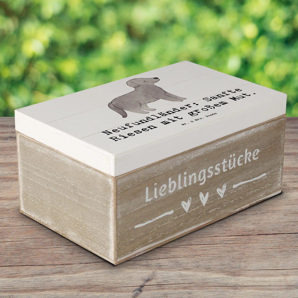 Holzkiste Neufundländer Liebe Holzkiste, Kiste, Schatzkiste, Truhe, Schatulle, XXL, Erinnerungsbox, Erinnerungskiste, Dekokiste, Aufbewahrungsbox, Geschenkbox, Geschenkdose, Hund, Hunderasse, Rassehund, Hundebesitzer, Geschenk, Tierfreund, Schenken, Welpe