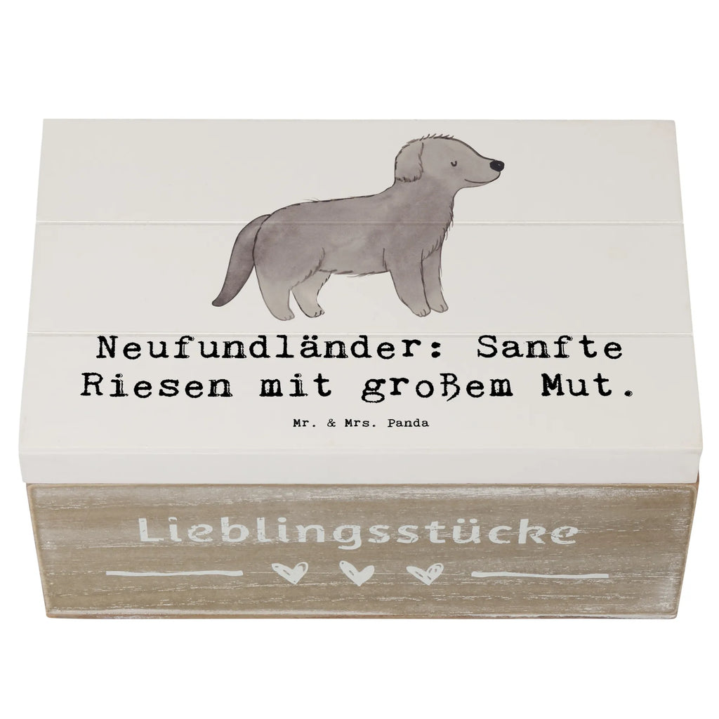 Holzkiste Neufundländer Liebe Holzkiste, Kiste, Schatzkiste, Truhe, Schatulle, XXL, Erinnerungsbox, Erinnerungskiste, Dekokiste, Aufbewahrungsbox, Geschenkbox, Geschenkdose, Hund, Hunderasse, Rassehund, Hundebesitzer, Geschenk, Tierfreund, Schenken, Welpe