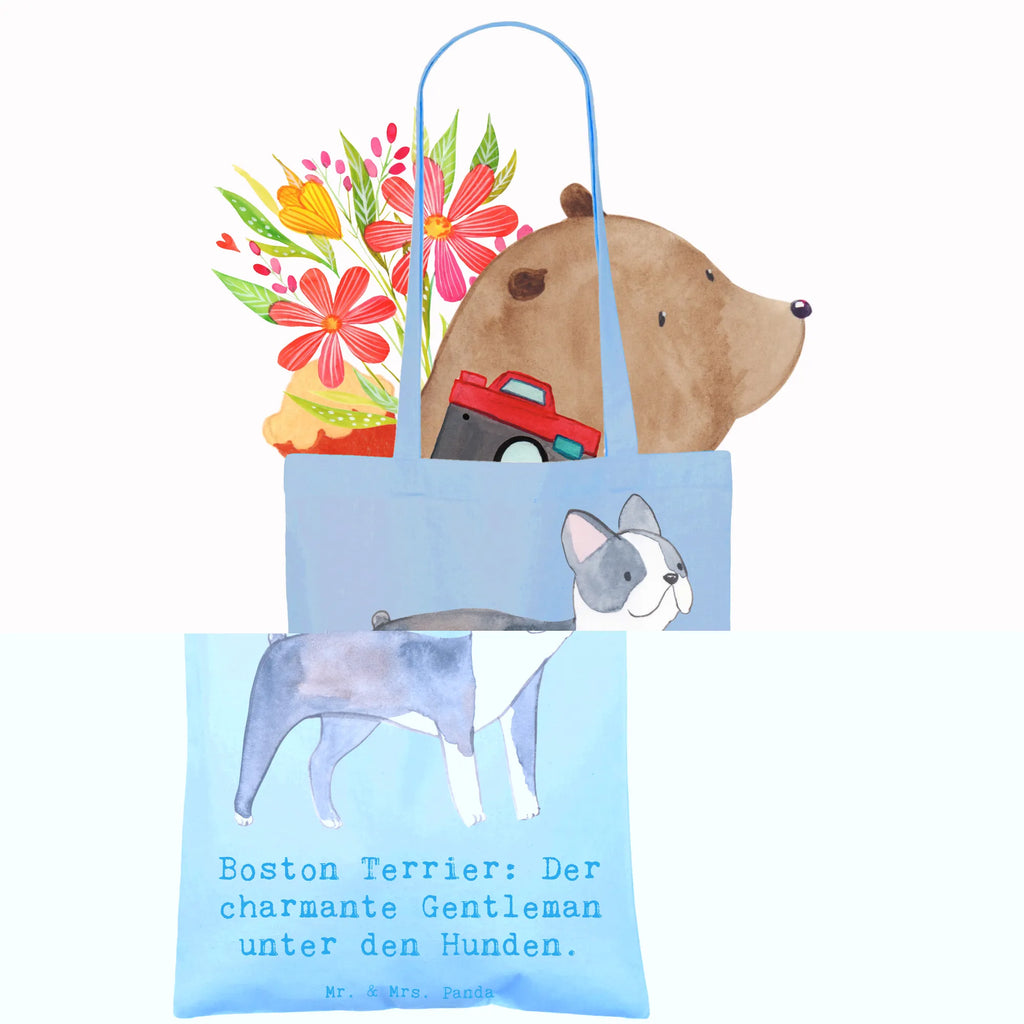 Tragetasche Boston Terrier Gentleman Beuteltasche, Beutel, Einkaufstasche, Jutebeutel, Stoffbeutel, Tasche, Shopper, Umhängetasche, Strandtasche, Schultertasche, Stofftasche, Tragetasche, Badetasche, Jutetasche, Einkaufstüte, Laptoptasche, Hund, Hunderasse, Rassehund, Hundebesitzer, Geschenk, Tierfreund, Schenken, Welpe