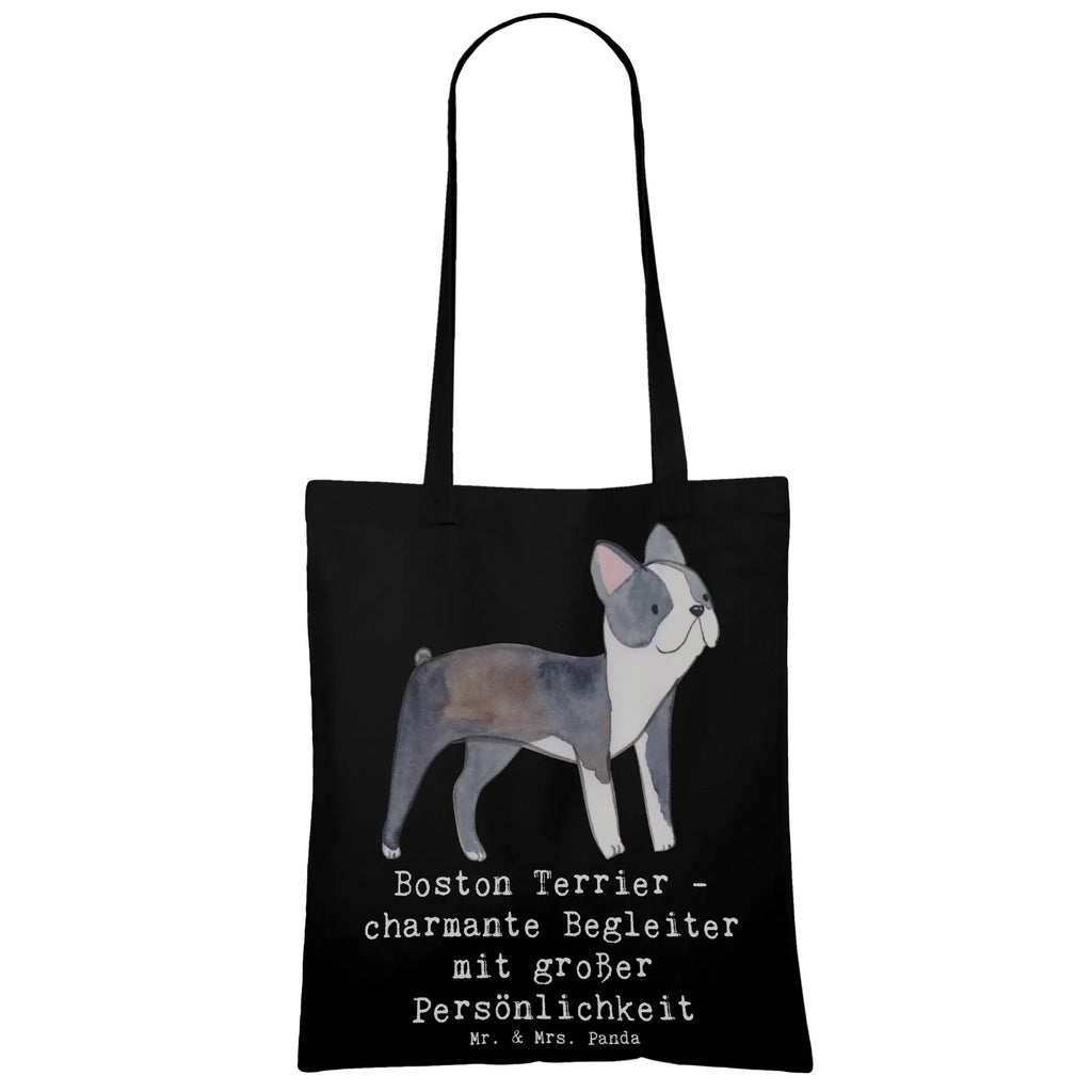 Tragetasche Boston Terrier Begleiter Beuteltasche, Beutel, Einkaufstasche, Jutebeutel, Stoffbeutel, Tasche, Shopper, Umhängetasche, Strandtasche, Schultertasche, Stofftasche, Tragetasche, Badetasche, Jutetasche, Einkaufstüte, Laptoptasche, Hund, Hunderasse, Rassehund, Hundebesitzer, Geschenk, Tierfreund, Schenken, Welpe