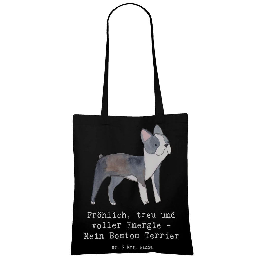 Tragetasche Boston Terrier Freude Beuteltasche, Beutel, Einkaufstasche, Jutebeutel, Stoffbeutel, Tasche, Shopper, Umhängetasche, Strandtasche, Schultertasche, Stofftasche, Tragetasche, Badetasche, Jutetasche, Einkaufstüte, Laptoptasche, Hund, Hunderasse, Rassehund, Hundebesitzer, Geschenk, Tierfreund, Schenken, Welpe