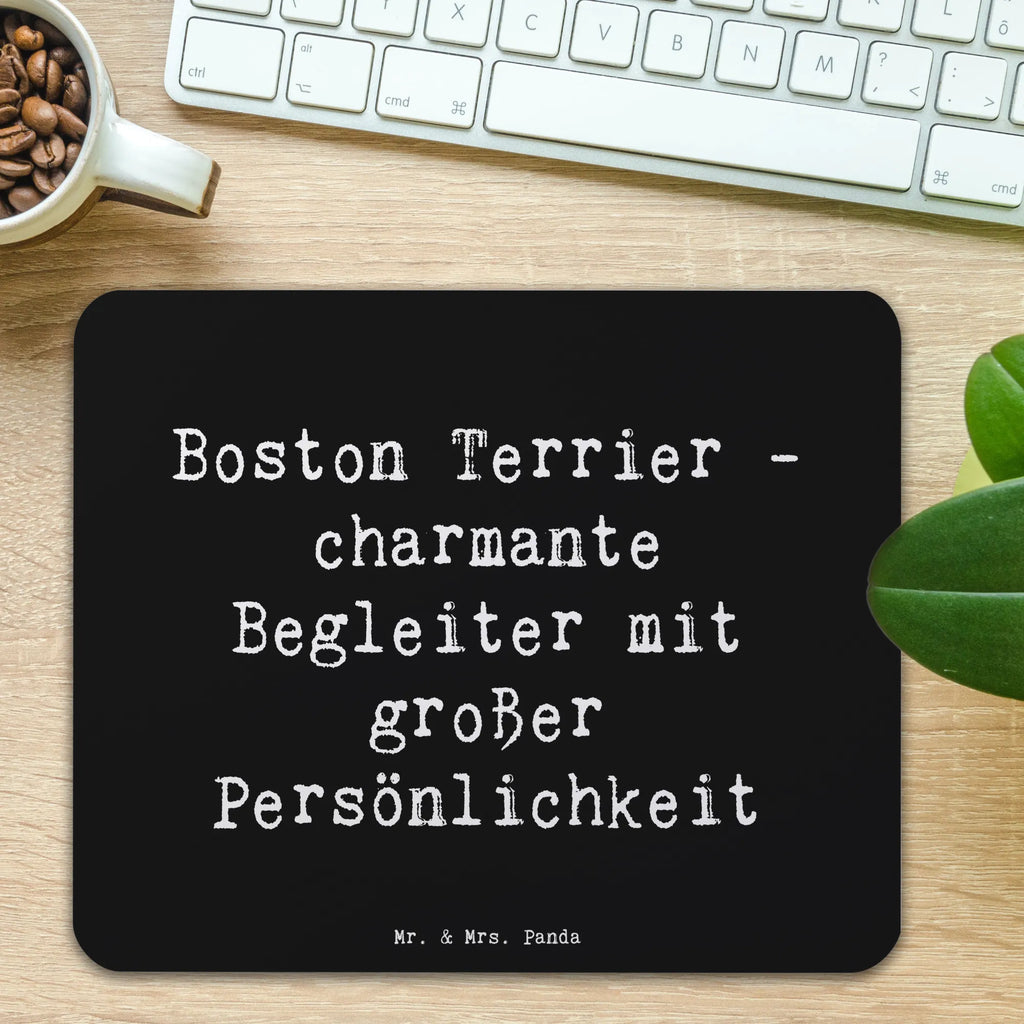 Mauspad Spruch Boston Terrier Begleiter Mousepad, Computer zubehör, Büroausstattung, PC Zubehör, Arbeitszimmer, Mauspad, Einzigartiges Mauspad, Designer Mauspad, Mausunterlage, Mauspad Büro, Hund, Hunderasse, Rassehund, Hundebesitzer, Geschenk, Tierfreund, Schenken, Welpe