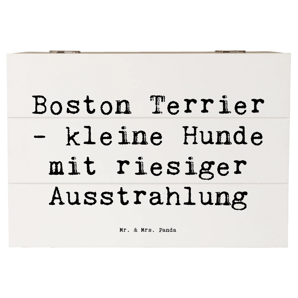 Holzkiste Spruch Boston Terrier Holzkiste, Kiste, Schatzkiste, Truhe, Schatulle, XXL, Erinnerungsbox, Erinnerungskiste, Dekokiste, Aufbewahrungsbox, Geschenkbox, Geschenkdose, Hund, Hunderasse, Rassehund, Hundebesitzer, Geschenk, Tierfreund, Schenken, Welpe