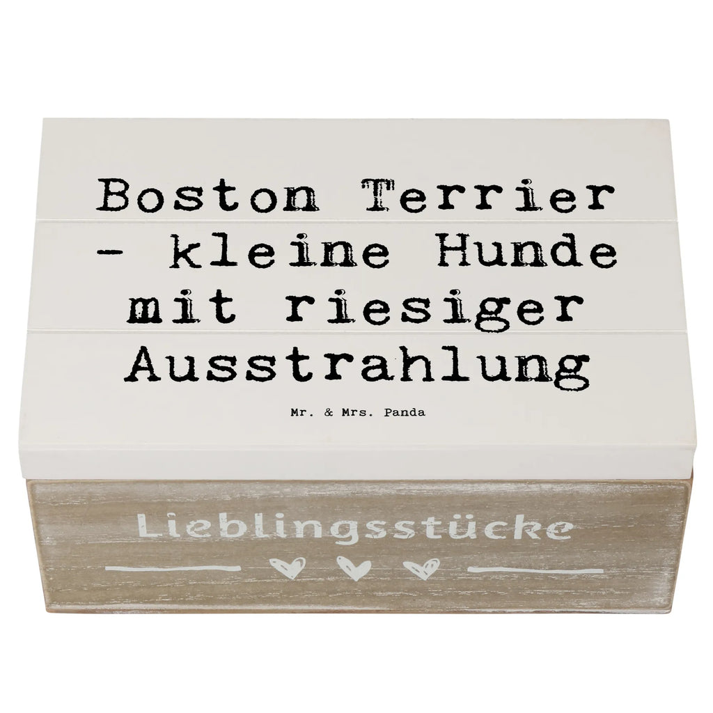 Holzkiste Spruch Boston Terrier Holzkiste, Kiste, Schatzkiste, Truhe, Schatulle, XXL, Erinnerungsbox, Erinnerungskiste, Dekokiste, Aufbewahrungsbox, Geschenkbox, Geschenkdose, Hund, Hunderasse, Rassehund, Hundebesitzer, Geschenk, Tierfreund, Schenken, Welpe