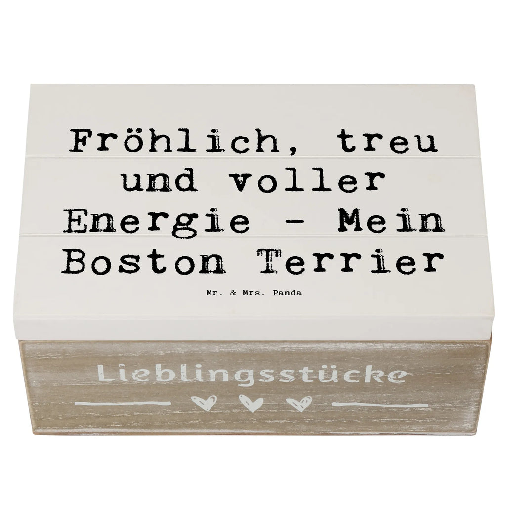 Holzkiste Spruch Boston Terrier Freude Holzkiste, Kiste, Schatzkiste, Truhe, Schatulle, XXL, Erinnerungsbox, Erinnerungskiste, Dekokiste, Aufbewahrungsbox, Geschenkbox, Geschenkdose, Hund, Hunderasse, Rassehund, Hundebesitzer, Geschenk, Tierfreund, Schenken, Welpe