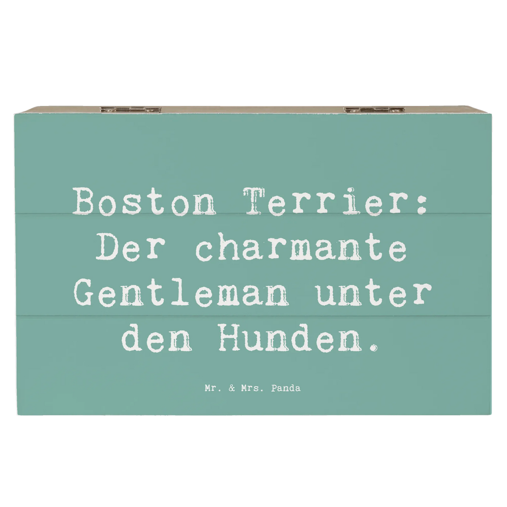 Holzkiste Spruch Boston Terrier Gentleman Holzkiste, Kiste, Schatzkiste, Truhe, Schatulle, XXL, Erinnerungsbox, Erinnerungskiste, Dekokiste, Aufbewahrungsbox, Geschenkbox, Geschenkdose, Hund, Hunderasse, Rassehund, Hundebesitzer, Geschenk, Tierfreund, Schenken, Welpe