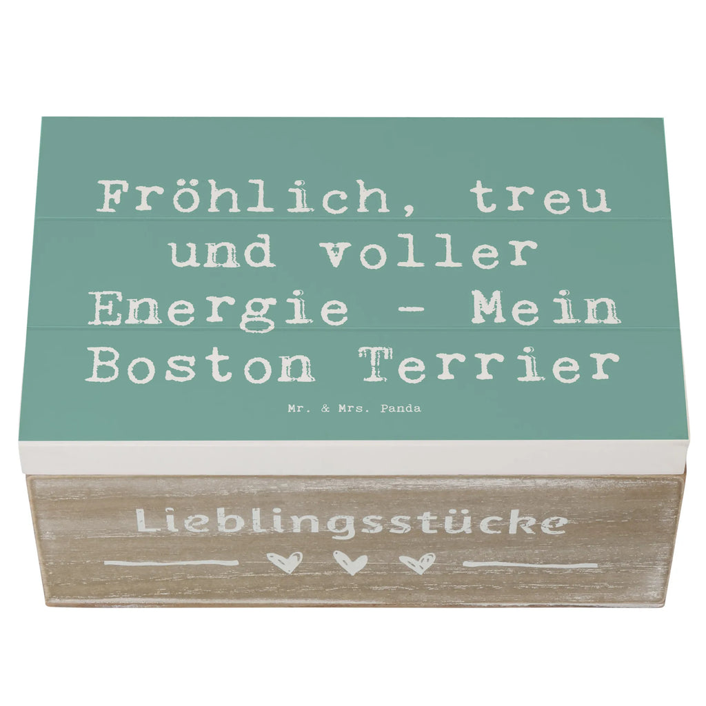 Holzkiste Spruch Boston Terrier Freude Holzkiste, Kiste, Schatzkiste, Truhe, Schatulle, XXL, Erinnerungsbox, Erinnerungskiste, Dekokiste, Aufbewahrungsbox, Geschenkbox, Geschenkdose, Hund, Hunderasse, Rassehund, Hundebesitzer, Geschenk, Tierfreund, Schenken, Welpe