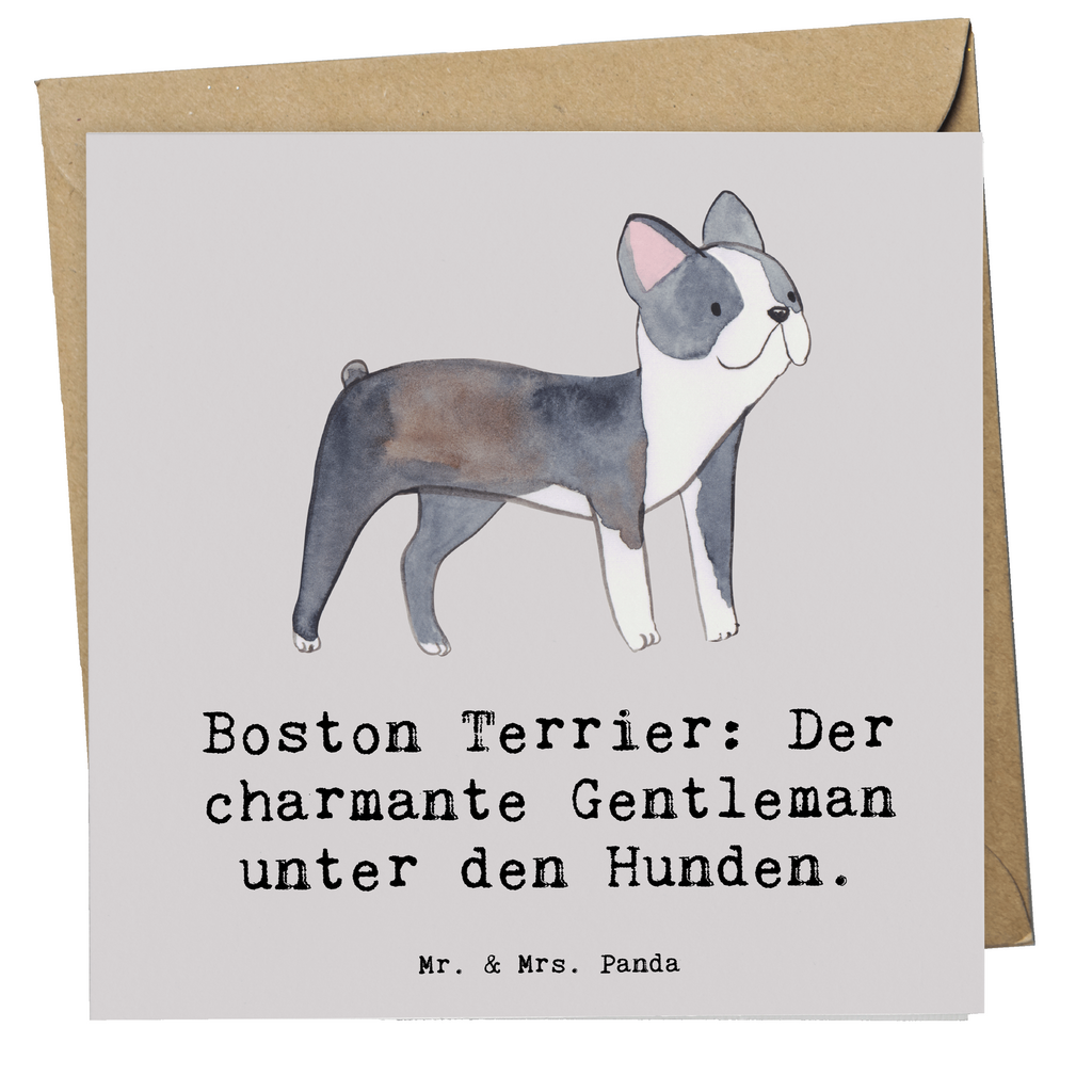 Deluxe Karte Boston Terrier Gentleman Karte, Grußkarte, Klappkarte, Einladungskarte, Glückwunschkarte, Hochzeitskarte, Geburtstagskarte, Hochwertige Grußkarte, Hochwertige Klappkarte, Hund, Hunderasse, Rassehund, Hundebesitzer, Geschenk, Tierfreund, Schenken, Welpe