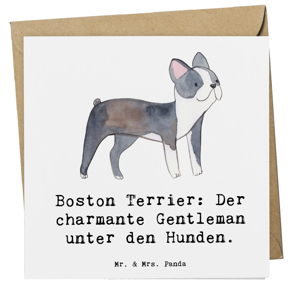 Deluxe Karte Boston Terrier Gentleman Karte, Grußkarte, Klappkarte, Einladungskarte, Glückwunschkarte, Hochzeitskarte, Geburtstagskarte, Hochwertige Grußkarte, Hochwertige Klappkarte, Hund, Hunderasse, Rassehund, Hundebesitzer, Geschenk, Tierfreund, Schenken, Welpe