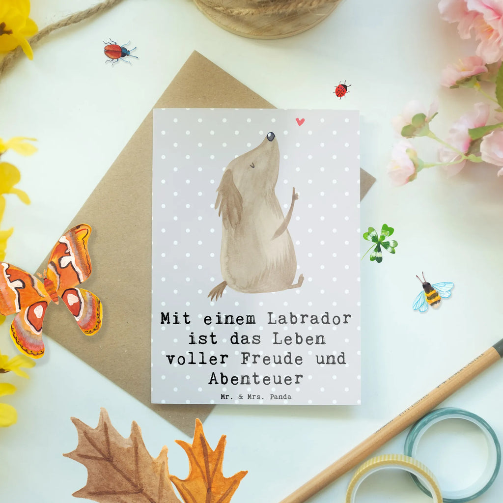 Grußkarte Labradorleben Grußkarte, Klappkarte, Einladungskarte, Glückwunschkarte, Hochzeitskarte, Geburtstagskarte, Karte, Ansichtskarten, Hund, Hunderasse, Rassehund, Hundebesitzer, Geschenk, Tierfreund, Schenken, Welpe