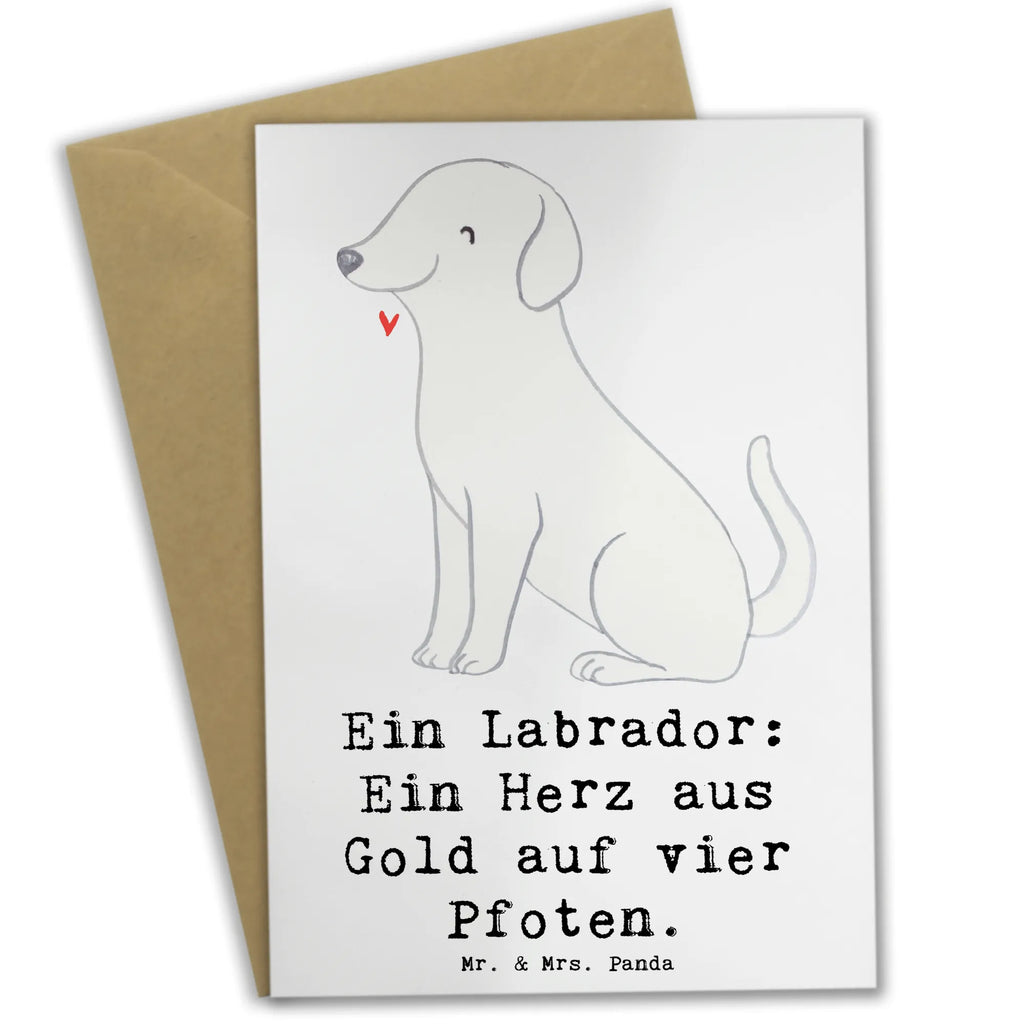 Grußkarte Labrador Herz Grußkarte, Klappkarte, Einladungskarte, Glückwunschkarte, Hochzeitskarte, Geburtstagskarte, Karte, Ansichtskarten, Hund, Hunderasse, Rassehund, Hundebesitzer, Geschenk, Tierfreund, Schenken, Welpe