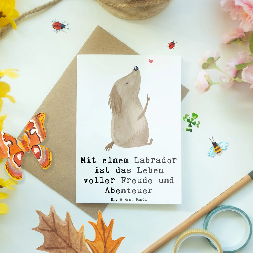 Grußkarte Labradorleben Grußkarte, Klappkarte, Einladungskarte, Glückwunschkarte, Hochzeitskarte, Geburtstagskarte, Karte, Ansichtskarten, Hund, Hunderasse, Rassehund, Hundebesitzer, Geschenk, Tierfreund, Schenken, Welpe