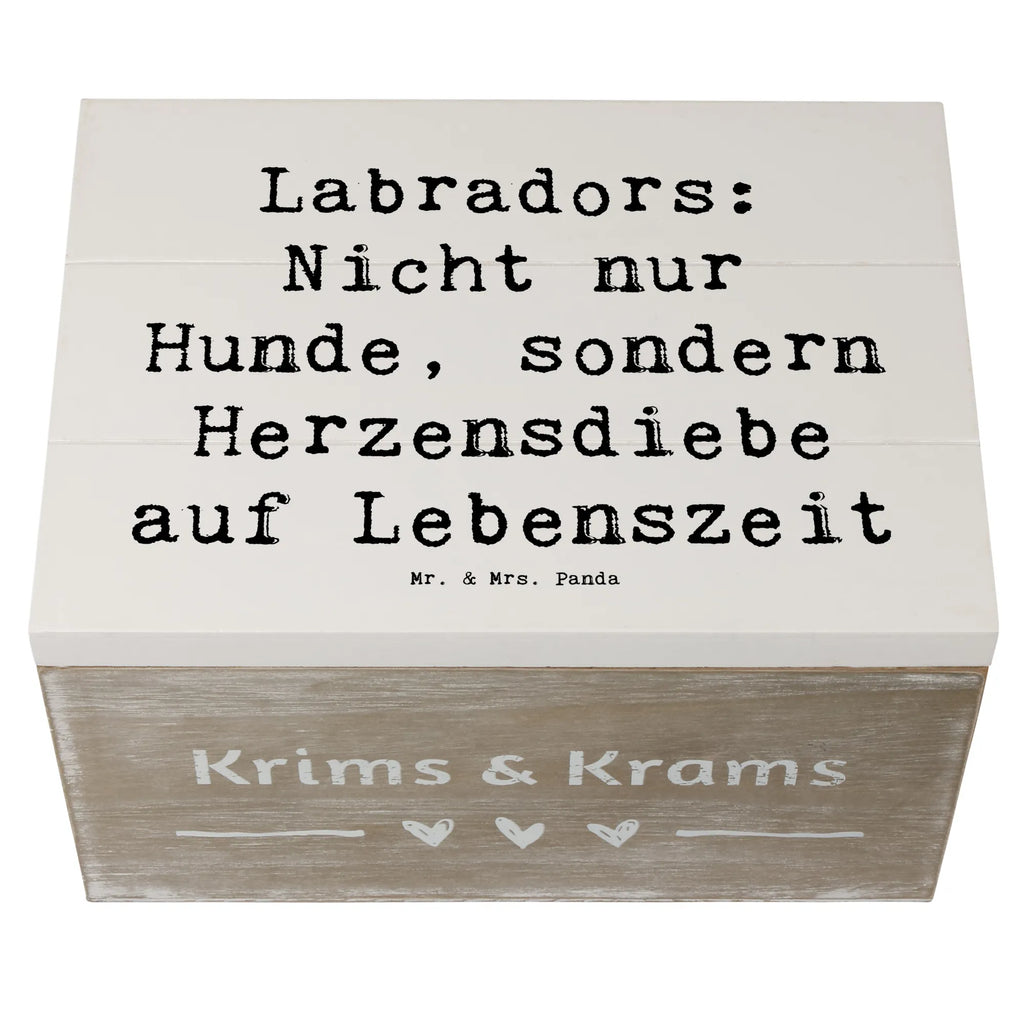 Holzkiste Spruch Labrador Herzensdiebe Holzkiste, Kiste, Schatzkiste, Truhe, Schatulle, XXL, Erinnerungsbox, Erinnerungskiste, Dekokiste, Aufbewahrungsbox, Geschenkbox, Geschenkdose, Hund, Hunderasse, Rassehund, Hundebesitzer, Geschenk, Tierfreund, Schenken, Welpe