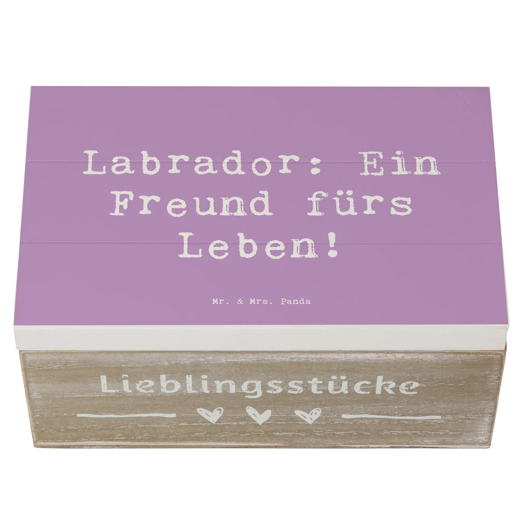 Holzkiste Spruch Labrador Freund Holzkiste, Kiste, Schatzkiste, Truhe, Schatulle, XXL, Erinnerungsbox, Erinnerungskiste, Dekokiste, Aufbewahrungsbox, Geschenkbox, Geschenkdose, Hund, Hunderasse, Rassehund, Hundebesitzer, Geschenk, Tierfreund, Schenken, Welpe