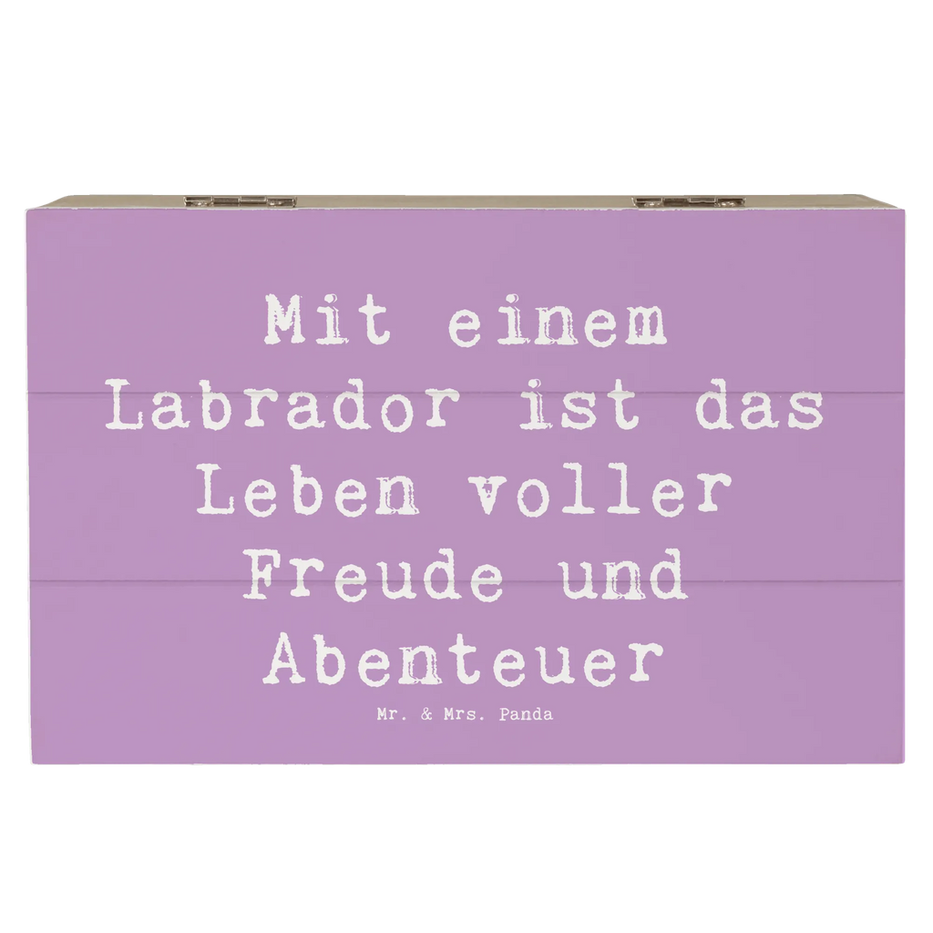 Holzkiste Spruch Labradorleben Holzkiste, Kiste, Schatzkiste, Truhe, Schatulle, XXL, Erinnerungsbox, Erinnerungskiste, Dekokiste, Aufbewahrungsbox, Geschenkbox, Geschenkdose, Hund, Hunderasse, Rassehund, Hundebesitzer, Geschenk, Tierfreund, Schenken, Welpe