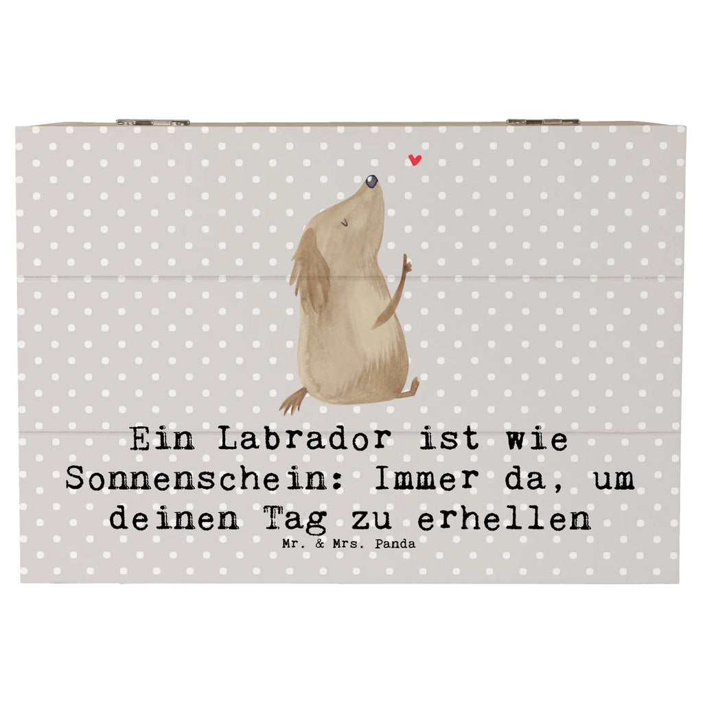 Holzkiste Labrador Sonnenschein Holzkiste, Kiste, Schatzkiste, Truhe, Schatulle, XXL, Erinnerungsbox, Erinnerungskiste, Dekokiste, Aufbewahrungsbox, Geschenkbox, Geschenkdose, Hund, Hunderasse, Rassehund, Hundebesitzer, Geschenk, Tierfreund, Schenken, Welpe