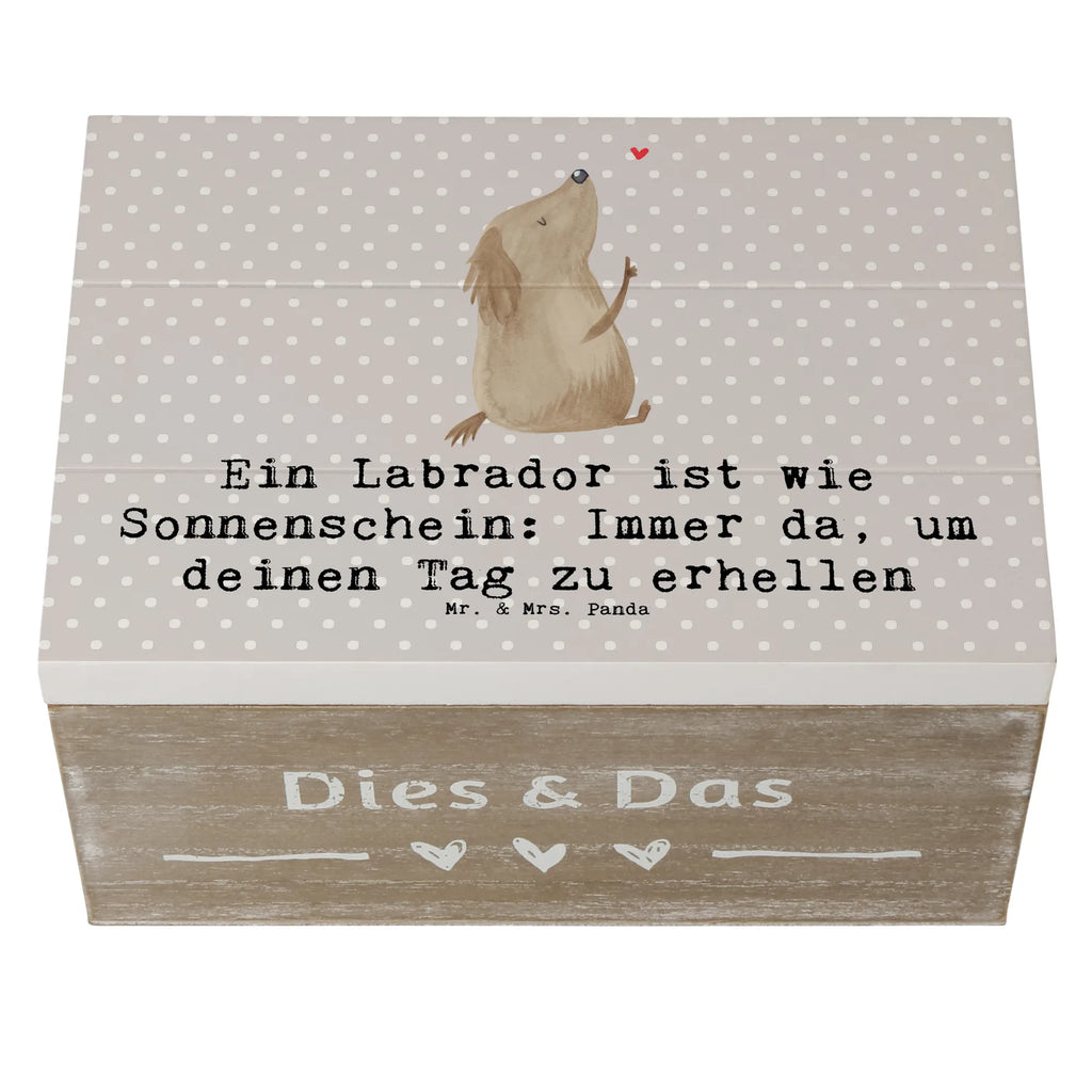 Holzkiste Labrador Sonnenschein Holzkiste, Kiste, Schatzkiste, Truhe, Schatulle, XXL, Erinnerungsbox, Erinnerungskiste, Dekokiste, Aufbewahrungsbox, Geschenkbox, Geschenkdose, Hund, Hunderasse, Rassehund, Hundebesitzer, Geschenk, Tierfreund, Schenken, Welpe