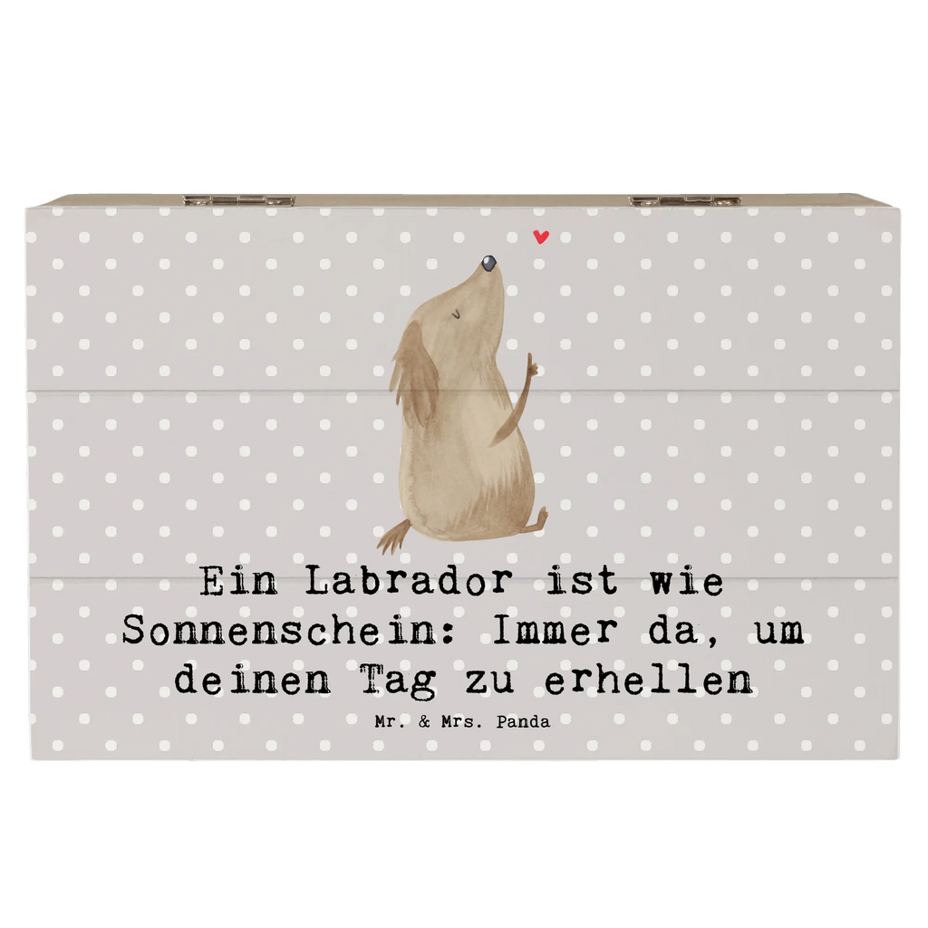 Holzkiste Labrador Sonnenschein Holzkiste, Kiste, Schatzkiste, Truhe, Schatulle, XXL, Erinnerungsbox, Erinnerungskiste, Dekokiste, Aufbewahrungsbox, Geschenkbox, Geschenkdose, Hund, Hunderasse, Rassehund, Hundebesitzer, Geschenk, Tierfreund, Schenken, Welpe