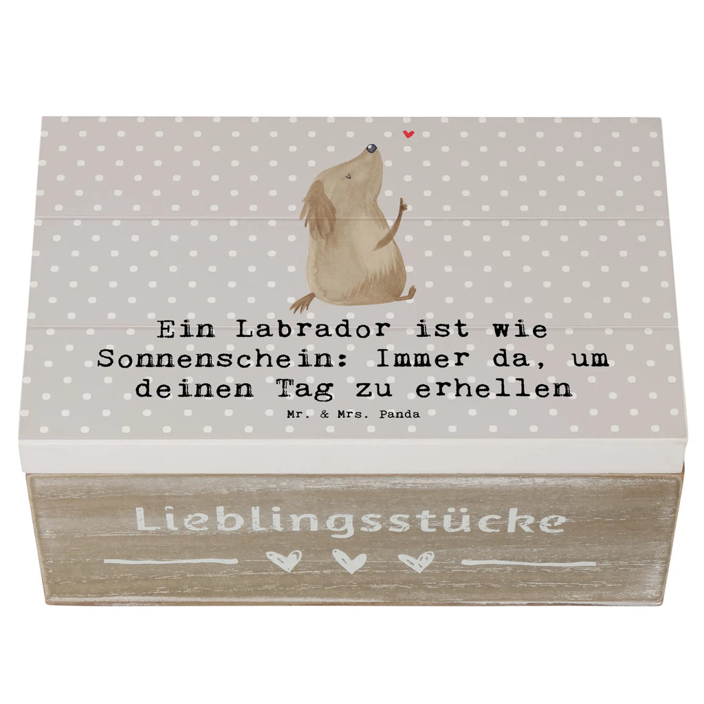 Holzkiste Labrador Sonnenschein Holzkiste, Kiste, Schatzkiste, Truhe, Schatulle, XXL, Erinnerungsbox, Erinnerungskiste, Dekokiste, Aufbewahrungsbox, Geschenkbox, Geschenkdose, Hund, Hunderasse, Rassehund, Hundebesitzer, Geschenk, Tierfreund, Schenken, Welpe