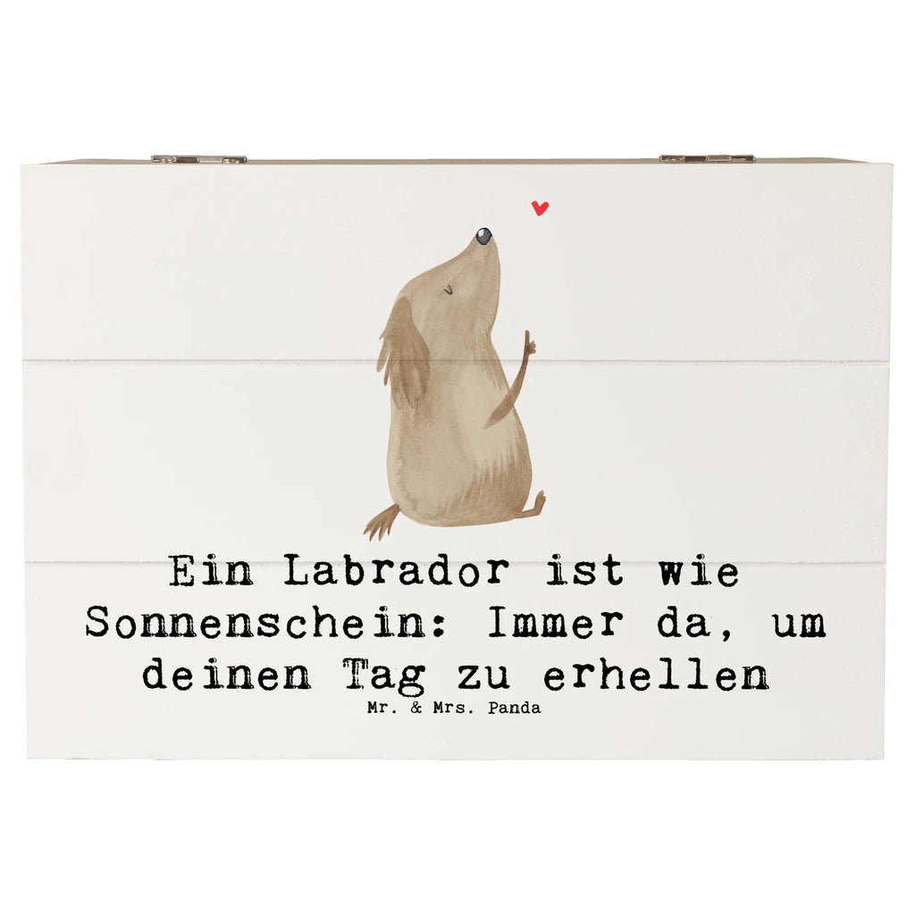 Holzkiste Labrador Sonnenschein Holzkiste, Kiste, Schatzkiste, Truhe, Schatulle, XXL, Erinnerungsbox, Erinnerungskiste, Dekokiste, Aufbewahrungsbox, Geschenkbox, Geschenkdose, Hund, Hunderasse, Rassehund, Hundebesitzer, Geschenk, Tierfreund, Schenken, Welpe