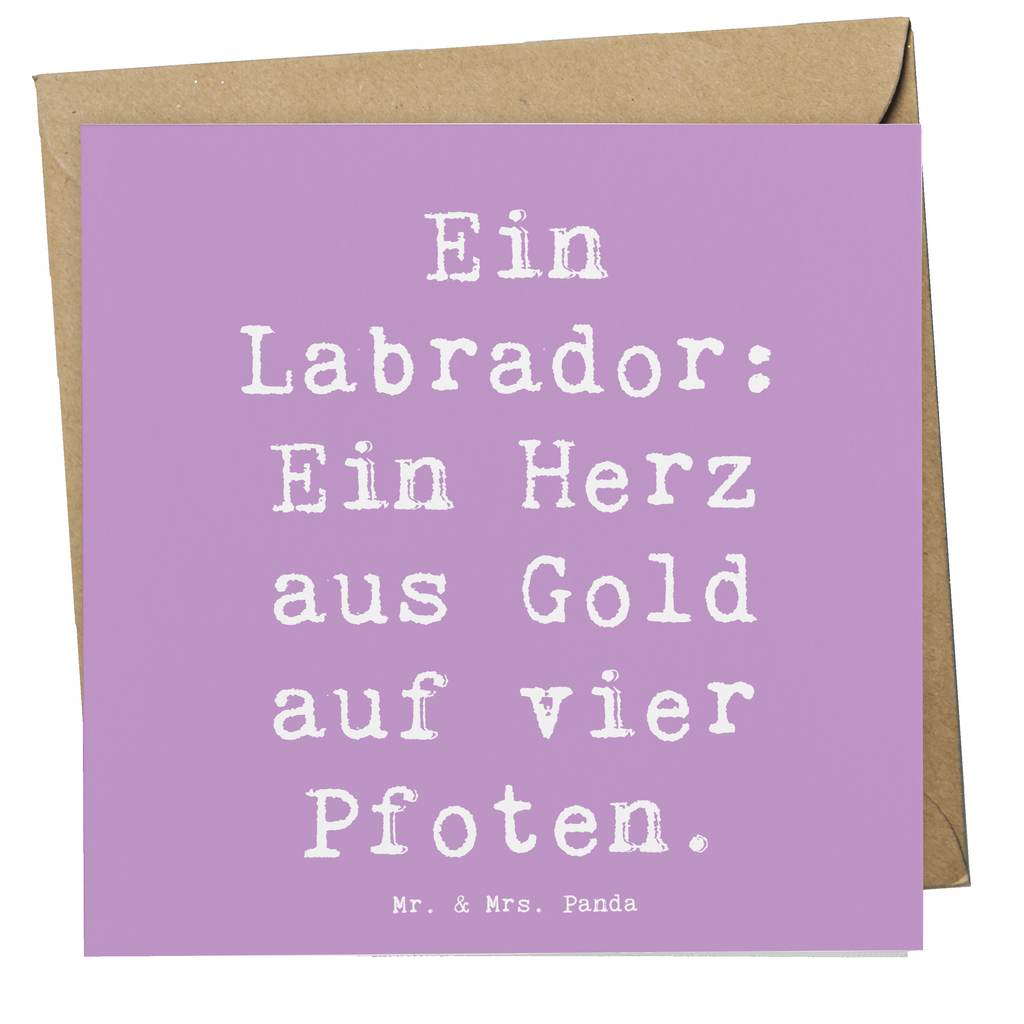 Deluxe Karte Spruch Labrador Herz Karte, Grußkarte, Klappkarte, Einladungskarte, Glückwunschkarte, Hochzeitskarte, Geburtstagskarte, Hochwertige Grußkarte, Hochwertige Klappkarte, Hund, Hunderasse, Rassehund, Hundebesitzer, Geschenk, Tierfreund, Schenken, Welpe