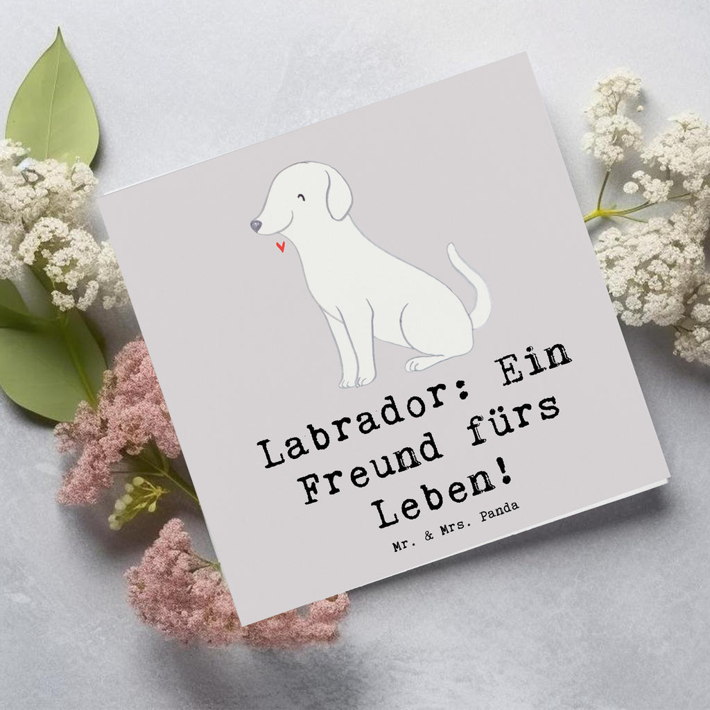 Deluxe Karte Labrador Freund Karte, Grußkarte, Klappkarte, Einladungskarte, Glückwunschkarte, Hochzeitskarte, Geburtstagskarte, Hochwertige Grußkarte, Hochwertige Klappkarte, Hund, Hunderasse, Rassehund, Hundebesitzer, Geschenk, Tierfreund, Schenken, Welpe