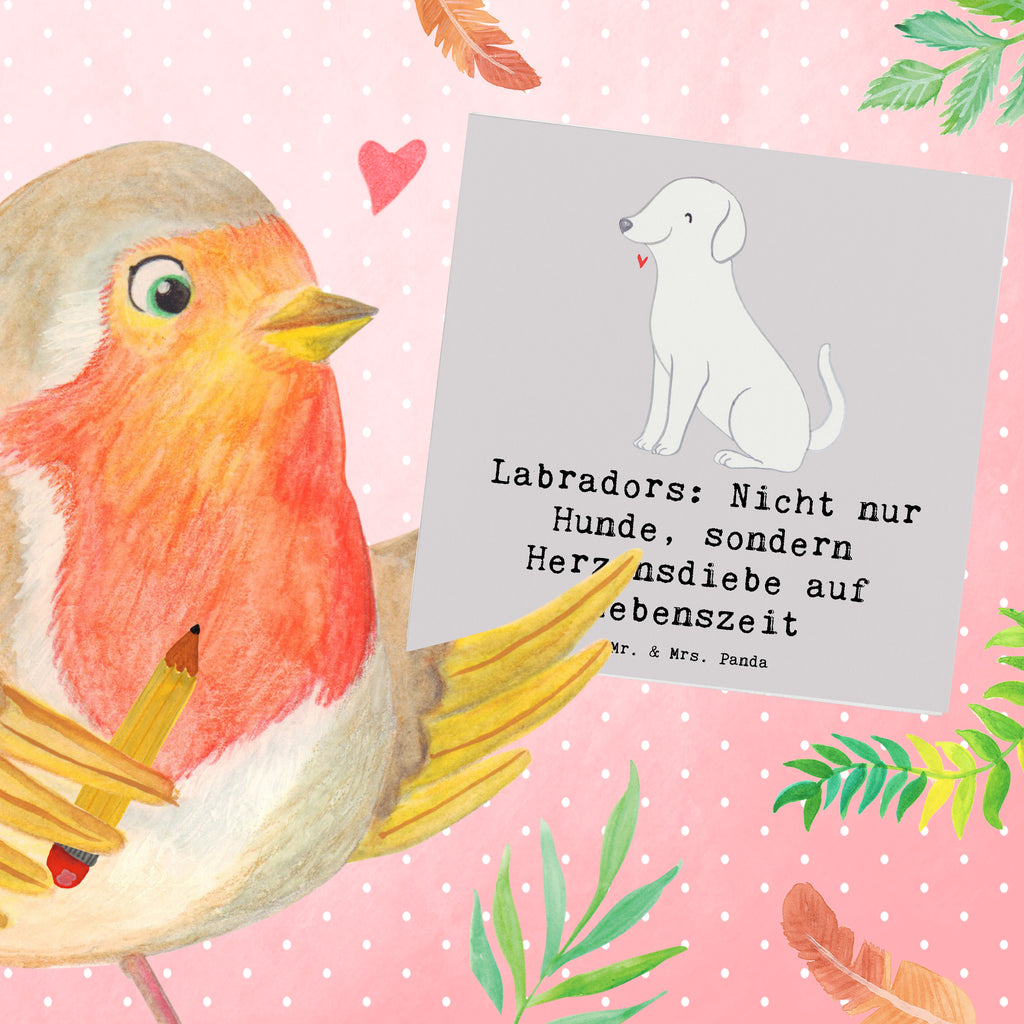 Deluxe Karte Labrador Herzensdiebe Karte, Grußkarte, Klappkarte, Einladungskarte, Glückwunschkarte, Hochzeitskarte, Geburtstagskarte, Hochwertige Grußkarte, Hochwertige Klappkarte, Hund, Hunderasse, Rassehund, Hundebesitzer, Geschenk, Tierfreund, Schenken, Welpe