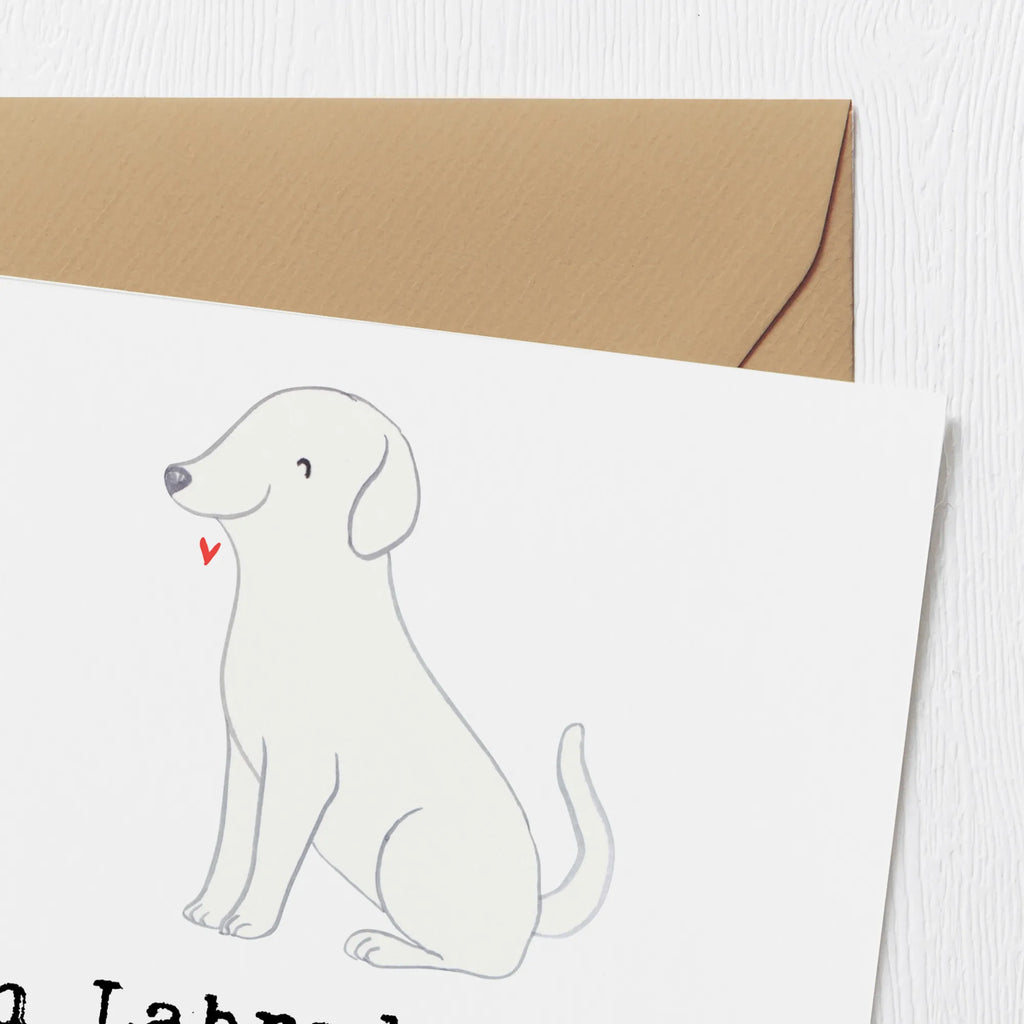 Deluxe Karte Labrador Herz Karte, Grußkarte, Klappkarte, Einladungskarte, Glückwunschkarte, Hochzeitskarte, Geburtstagskarte, Hochwertige Grußkarte, Hochwertige Klappkarte, Hund, Hunderasse, Rassehund, Hundebesitzer, Geschenk, Tierfreund, Schenken, Welpe