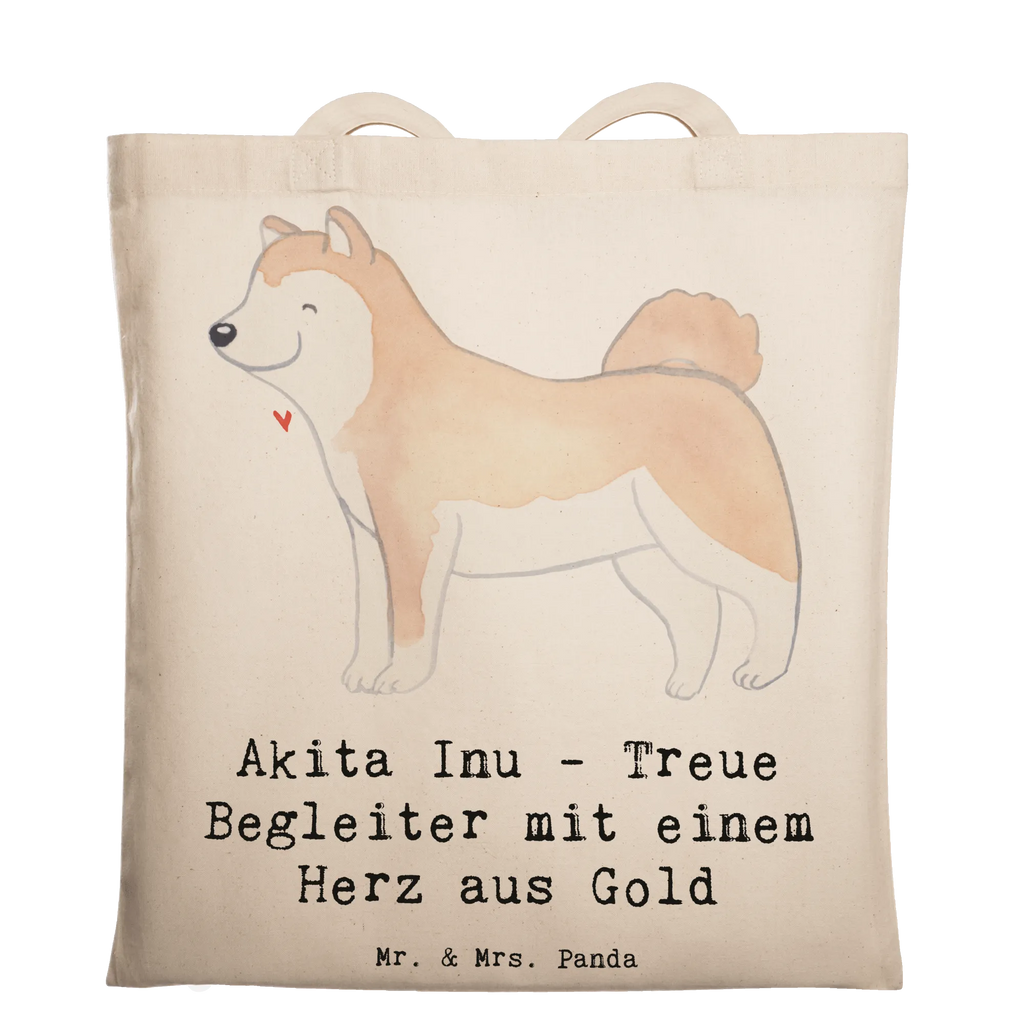 Tragetasche Akita Inu Herz Beuteltasche, Beutel, Einkaufstasche, Jutebeutel, Stoffbeutel, Tasche, Shopper, Umhängetasche, Strandtasche, Schultertasche, Stofftasche, Tragetasche, Badetasche, Jutetasche, Einkaufstüte, Laptoptasche, Hund, Hunderasse, Rassehund, Hundebesitzer, Geschenk, Tierfreund, Schenken, Welpe