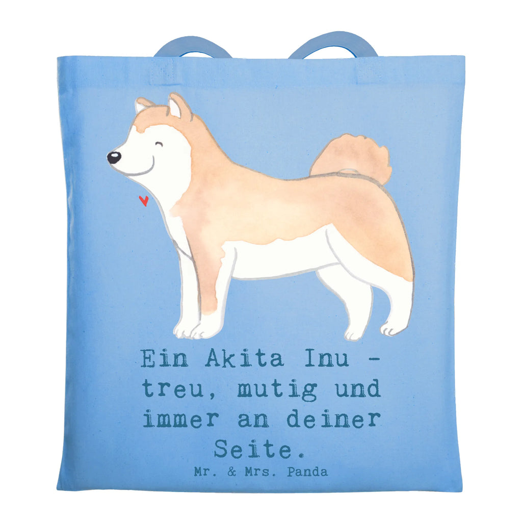 Tragetasche Akita Inu Freund Beuteltasche, Beutel, Einkaufstasche, Jutebeutel, Stoffbeutel, Tasche, Shopper, Umhängetasche, Strandtasche, Schultertasche, Stofftasche, Tragetasche, Badetasche, Jutetasche, Einkaufstüte, Laptoptasche, Hund, Hunderasse, Rassehund, Hundebesitzer, Geschenk, Tierfreund, Schenken, Welpe