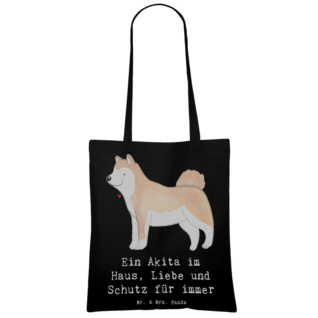 Tragetasche Akita Inu Liebe Beuteltasche, Beutel, Einkaufstasche, Jutebeutel, Stoffbeutel, Tasche, Shopper, Umhängetasche, Strandtasche, Schultertasche, Stofftasche, Tragetasche, Badetasche, Jutetasche, Einkaufstüte, Laptoptasche, Hund, Hunderasse, Rassehund, Hundebesitzer, Geschenk, Tierfreund, Schenken, Welpe