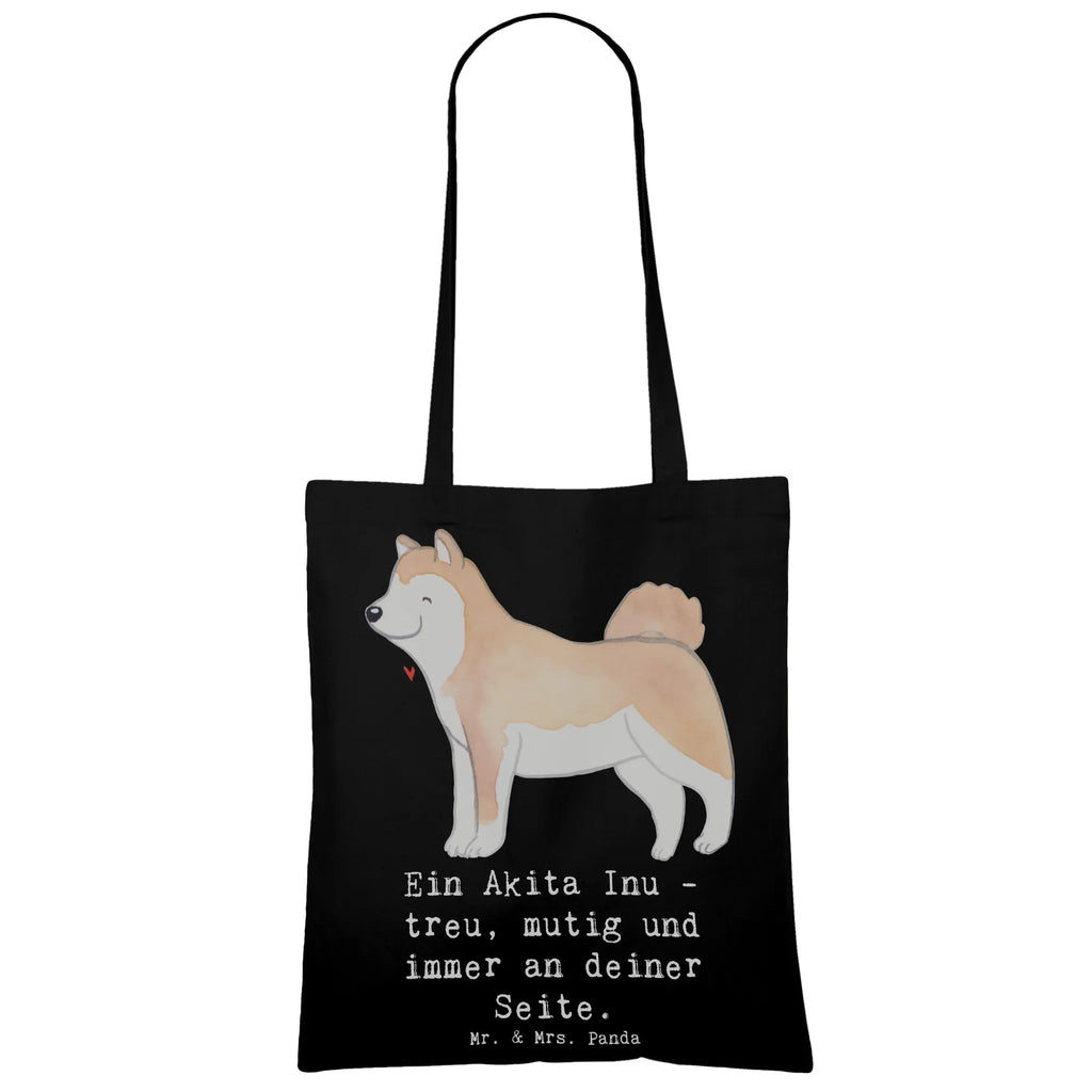 Tragetasche Akita Inu Freund Beuteltasche, Beutel, Einkaufstasche, Jutebeutel, Stoffbeutel, Tasche, Shopper, Umhängetasche, Strandtasche, Schultertasche, Stofftasche, Tragetasche, Badetasche, Jutetasche, Einkaufstüte, Laptoptasche, Hund, Hunderasse, Rassehund, Hundebesitzer, Geschenk, Tierfreund, Schenken, Welpe