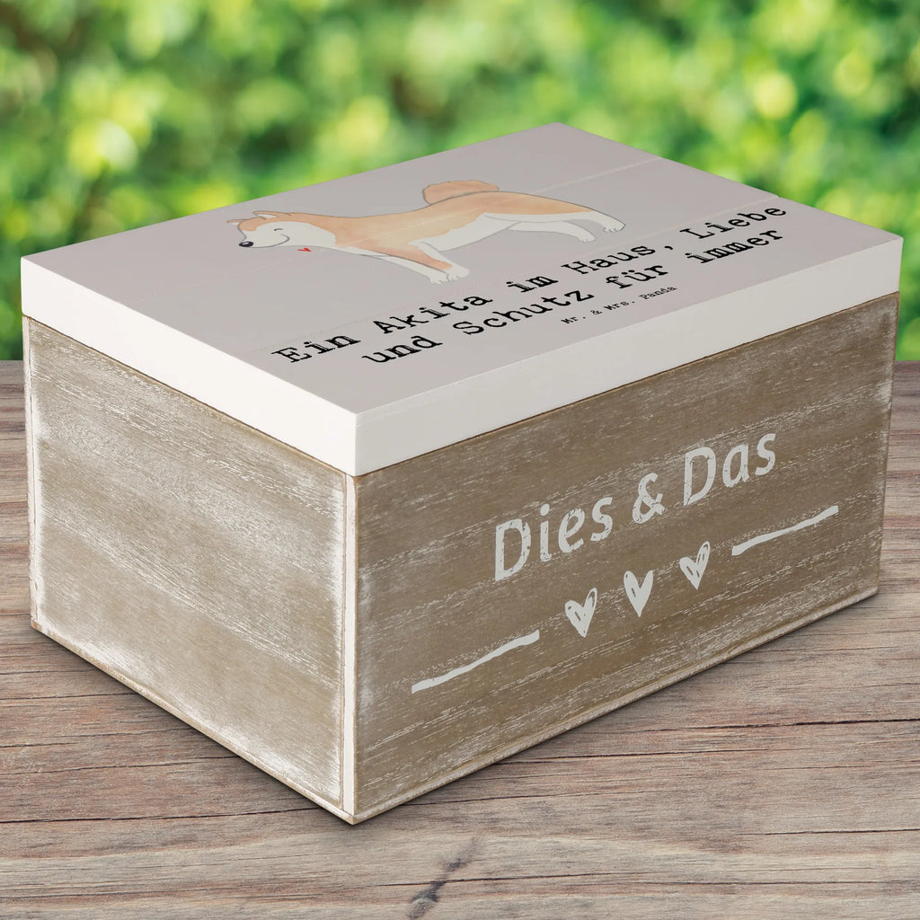 Holzkiste Akita Inu Liebe Holzkiste, Kiste, Schatzkiste, Truhe, Schatulle, XXL, Erinnerungsbox, Erinnerungskiste, Dekokiste, Aufbewahrungsbox, Geschenkbox, Geschenkdose, Hund, Hunderasse, Rassehund, Hundebesitzer, Geschenk, Tierfreund, Schenken, Welpe