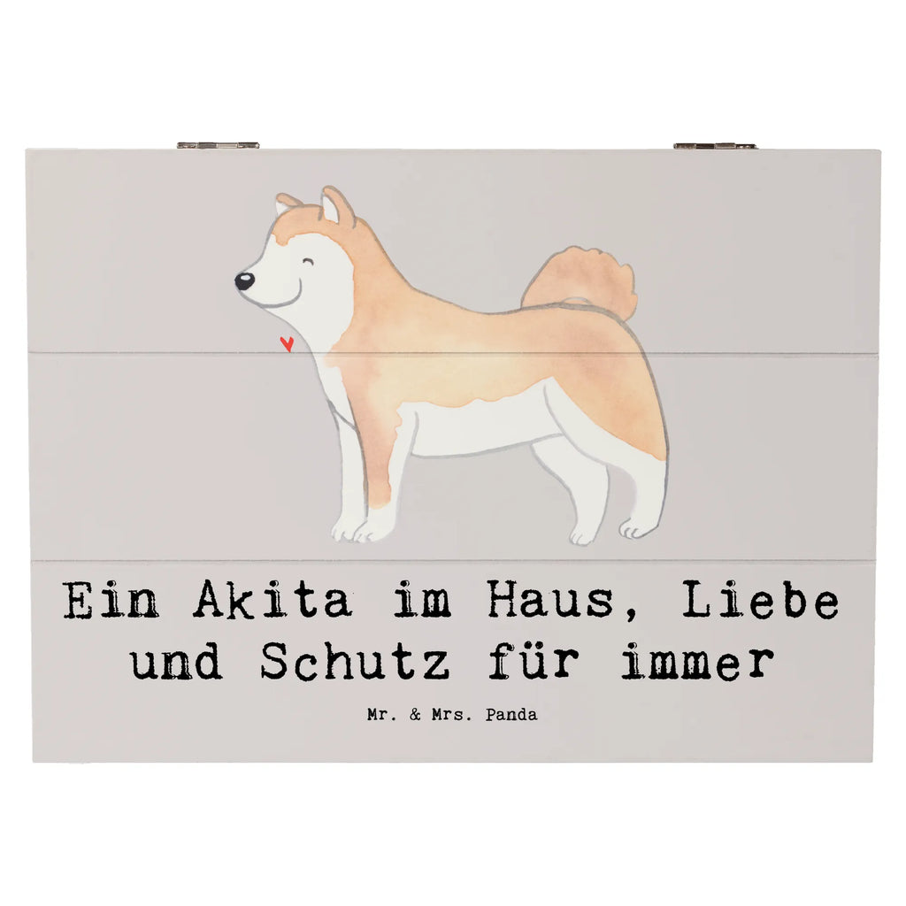 Holzkiste Akita Inu Liebe Holzkiste, Kiste, Schatzkiste, Truhe, Schatulle, XXL, Erinnerungsbox, Erinnerungskiste, Dekokiste, Aufbewahrungsbox, Geschenkbox, Geschenkdose, Hund, Hunderasse, Rassehund, Hundebesitzer, Geschenk, Tierfreund, Schenken, Welpe