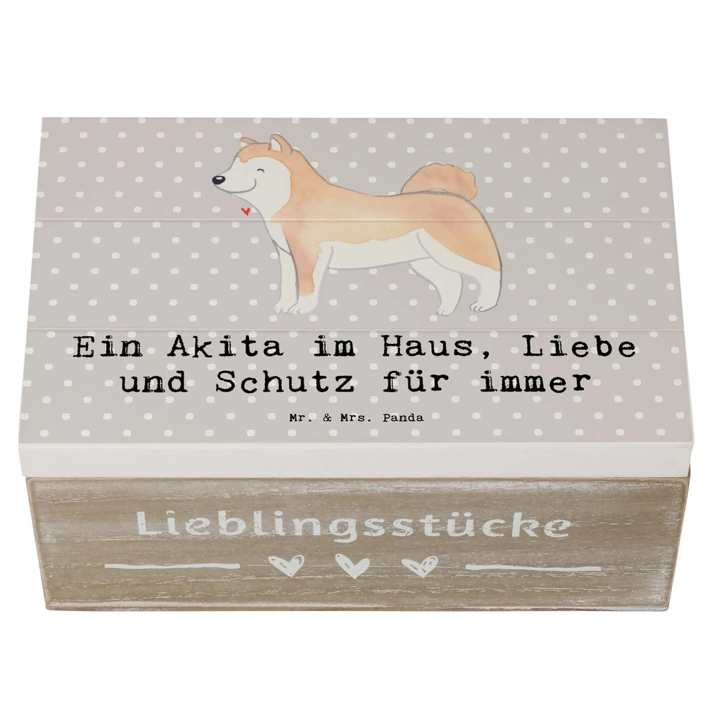 Holzkiste Akita Inu Liebe Holzkiste, Kiste, Schatzkiste, Truhe, Schatulle, XXL, Erinnerungsbox, Erinnerungskiste, Dekokiste, Aufbewahrungsbox, Geschenkbox, Geschenkdose, Hund, Hunderasse, Rassehund, Hundebesitzer, Geschenk, Tierfreund, Schenken, Welpe