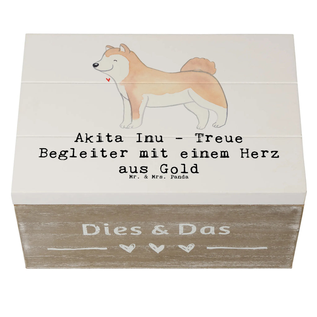 Holzkiste Akita Inu Herz Holzkiste, Kiste, Schatzkiste, Truhe, Schatulle, XXL, Erinnerungsbox, Erinnerungskiste, Dekokiste, Aufbewahrungsbox, Geschenkbox, Geschenkdose, Hund, Hunderasse, Rassehund, Hundebesitzer, Geschenk, Tierfreund, Schenken, Welpe