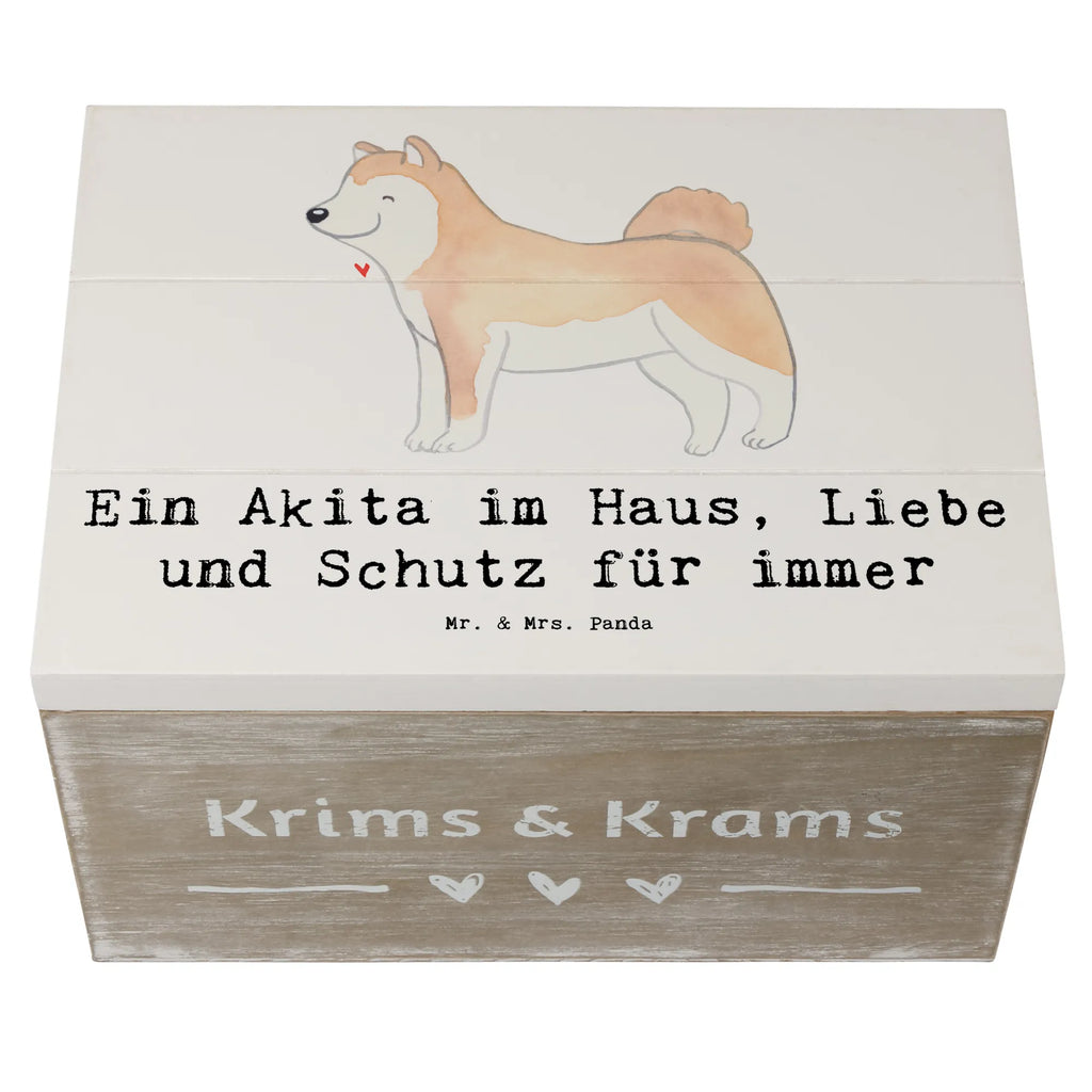 Holzkiste Akita Inu Liebe Holzkiste, Kiste, Schatzkiste, Truhe, Schatulle, XXL, Erinnerungsbox, Erinnerungskiste, Dekokiste, Aufbewahrungsbox, Geschenkbox, Geschenkdose, Hund, Hunderasse, Rassehund, Hundebesitzer, Geschenk, Tierfreund, Schenken, Welpe