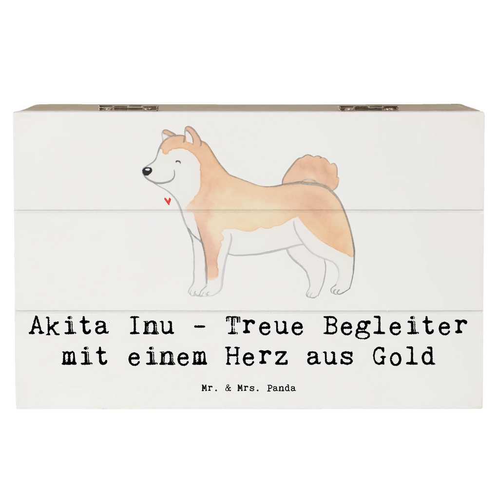 Holzkiste Akita Inu Herz Holzkiste, Kiste, Schatzkiste, Truhe, Schatulle, XXL, Erinnerungsbox, Erinnerungskiste, Dekokiste, Aufbewahrungsbox, Geschenkbox, Geschenkdose, Hund, Hunderasse, Rassehund, Hundebesitzer, Geschenk, Tierfreund, Schenken, Welpe