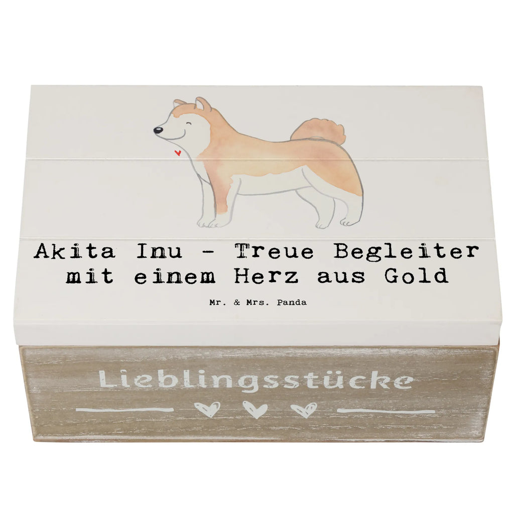 Holzkiste Akita Inu Herz Holzkiste, Kiste, Schatzkiste, Truhe, Schatulle, XXL, Erinnerungsbox, Erinnerungskiste, Dekokiste, Aufbewahrungsbox, Geschenkbox, Geschenkdose, Hund, Hunderasse, Rassehund, Hundebesitzer, Geschenk, Tierfreund, Schenken, Welpe