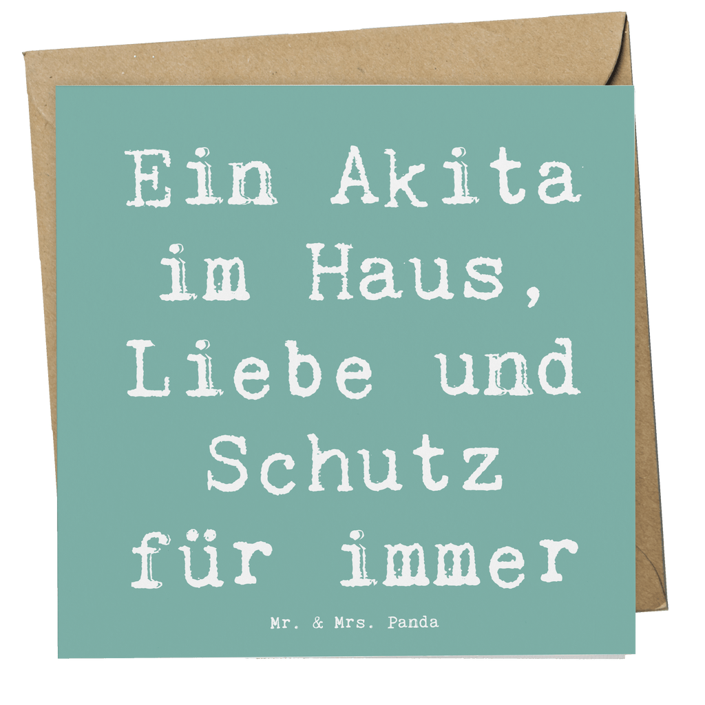 Deluxe Karte Spruch Akita Inu Liebe Karte, Grußkarte, Klappkarte, Einladungskarte, Glückwunschkarte, Hochzeitskarte, Geburtstagskarte, Hochwertige Grußkarte, Hochwertige Klappkarte, Hund, Hunderasse, Rassehund, Hundebesitzer, Geschenk, Tierfreund, Schenken, Welpe