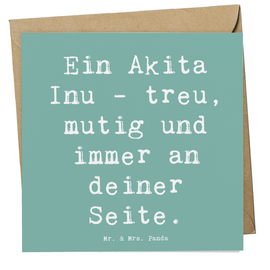 Deluxe Karte Spruch Akita Inu Freund Karte, Grußkarte, Klappkarte, Einladungskarte, Glückwunschkarte, Hochzeitskarte, Geburtstagskarte, Hochwertige Grußkarte, Hochwertige Klappkarte, Hund, Hunderasse, Rassehund, Hundebesitzer, Geschenk, Tierfreund, Schenken, Welpe