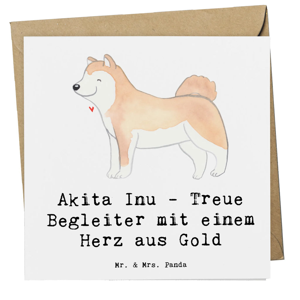 Deluxe Karte Akita Inu Herz Karte, Grußkarte, Klappkarte, Einladungskarte, Glückwunschkarte, Hochzeitskarte, Geburtstagskarte, Hochwertige Grußkarte, Hochwertige Klappkarte, Hund, Hunderasse, Rassehund, Hundebesitzer, Geschenk, Tierfreund, Schenken, Welpe