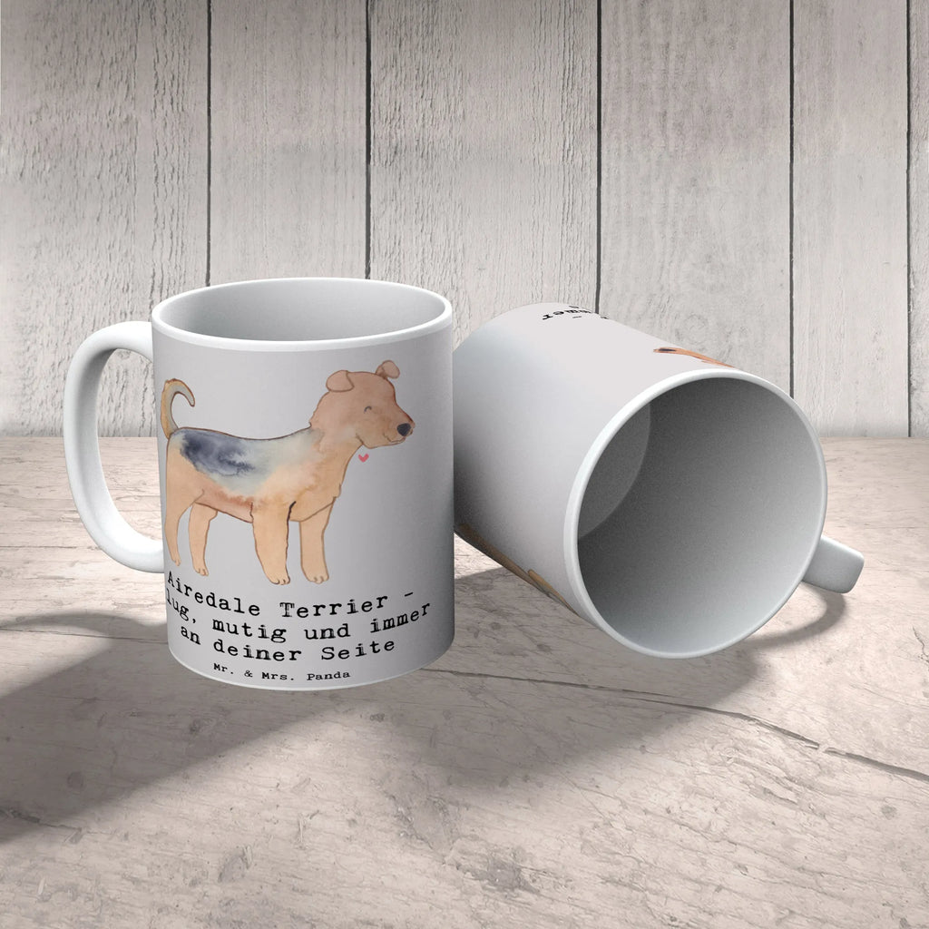 Tasse Airedale Terrier Tasse, Kaffeetasse, Teetasse, Becher, Kaffeebecher, Teebecher, Keramiktasse, Porzellantasse, Büro Tasse, Geschenk Tasse, Tasse Sprüche, Tasse Motive, Kaffeetassen, Tasse bedrucken, Designer Tasse, Cappuccino Tassen, Schöne Teetassen, Hund, Hunderasse, Rassehund, Hundebesitzer, Geschenk, Tierfreund, Schenken, Welpe