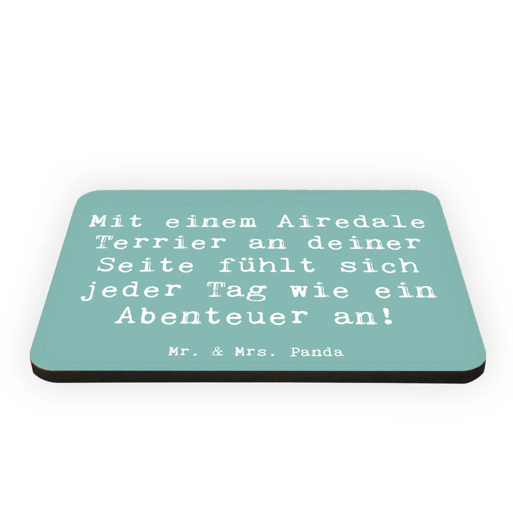 Magnet Spruch Airedale Terrier Abenteuer Kühlschrankmagnet, Pinnwandmagnet, Souvenir Magnet, Motivmagnete, Dekomagnet, Whiteboard Magnet, Notiz Magnet, Kühlschrank Dekoration, Hund, Hunderasse, Rassehund, Hundebesitzer, Geschenk, Tierfreund, Schenken, Welpe