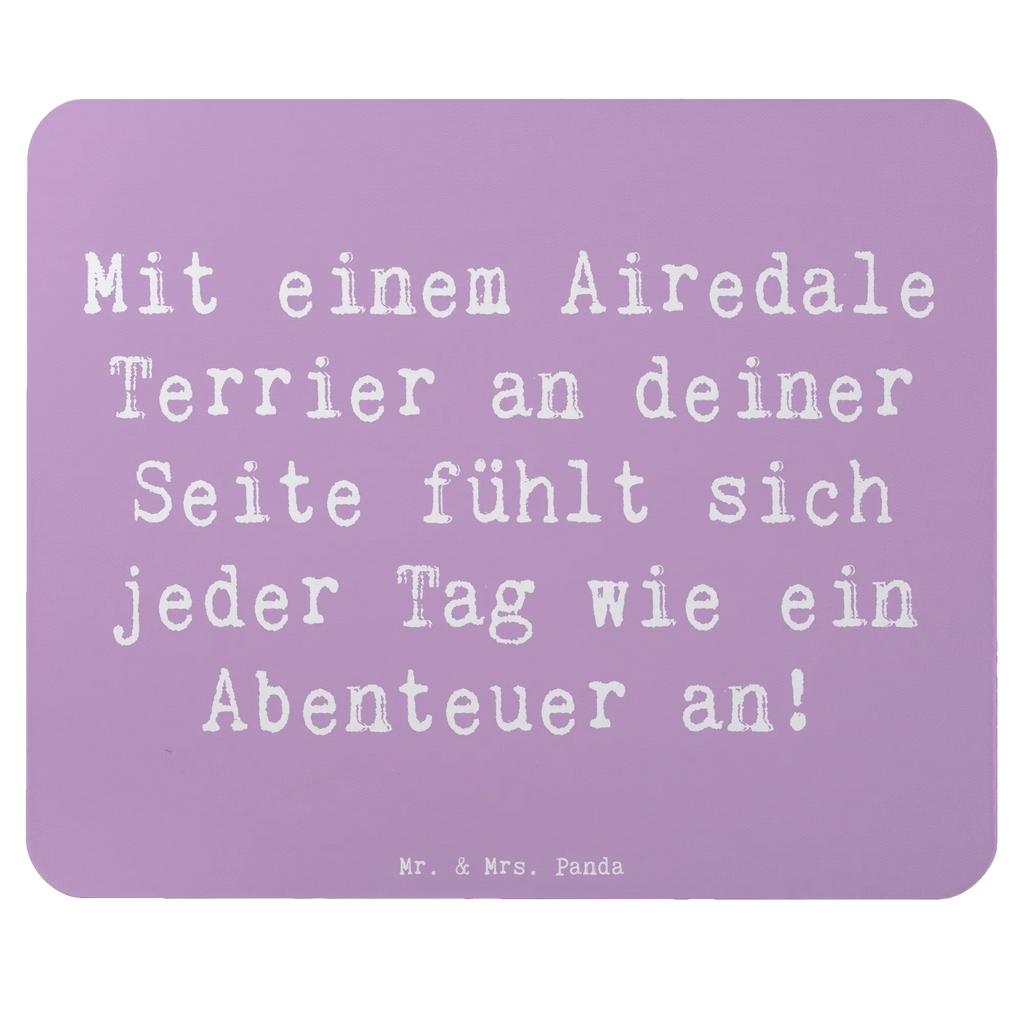 Mauspad Spruch Airedale Terrier Abenteuer Mousepad, Computer zubehör, Büroausstattung, PC Zubehör, Arbeitszimmer, Mauspad, Einzigartiges Mauspad, Designer Mauspad, Mausunterlage, Mauspad Büro, Hund, Hunderasse, Rassehund, Hundebesitzer, Geschenk, Tierfreund, Schenken, Welpe