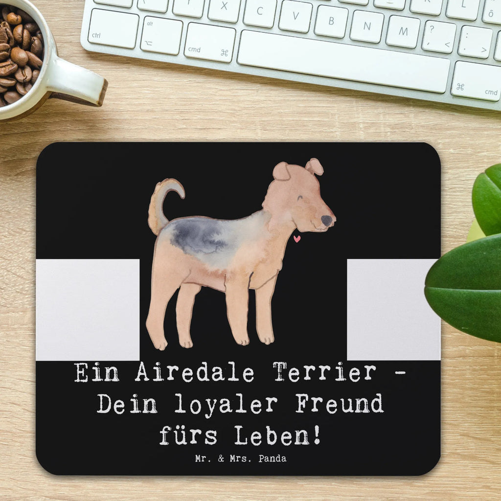 Mauspad Airedale Terrier Mousepad, Computer zubehör, Büroausstattung, PC Zubehör, Arbeitszimmer, Mauspad, Einzigartiges Mauspad, Designer Mauspad, Mausunterlage, Mauspad Büro, Hund, Hunderasse, Rassehund, Hundebesitzer, Geschenk, Tierfreund, Schenken, Welpe