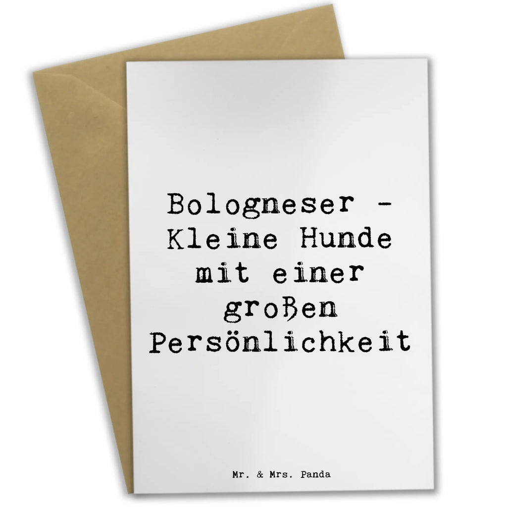 Grußkarte Spruch Bologneser Charakterstark Grußkarte, Klappkarte, Einladungskarte, Glückwunschkarte, Hochzeitskarte, Geburtstagskarte, Karte, Ansichtskarten, Hund, Hunderasse, Rassehund, Hundebesitzer, Geschenk, Tierfreund, Schenken, Welpe