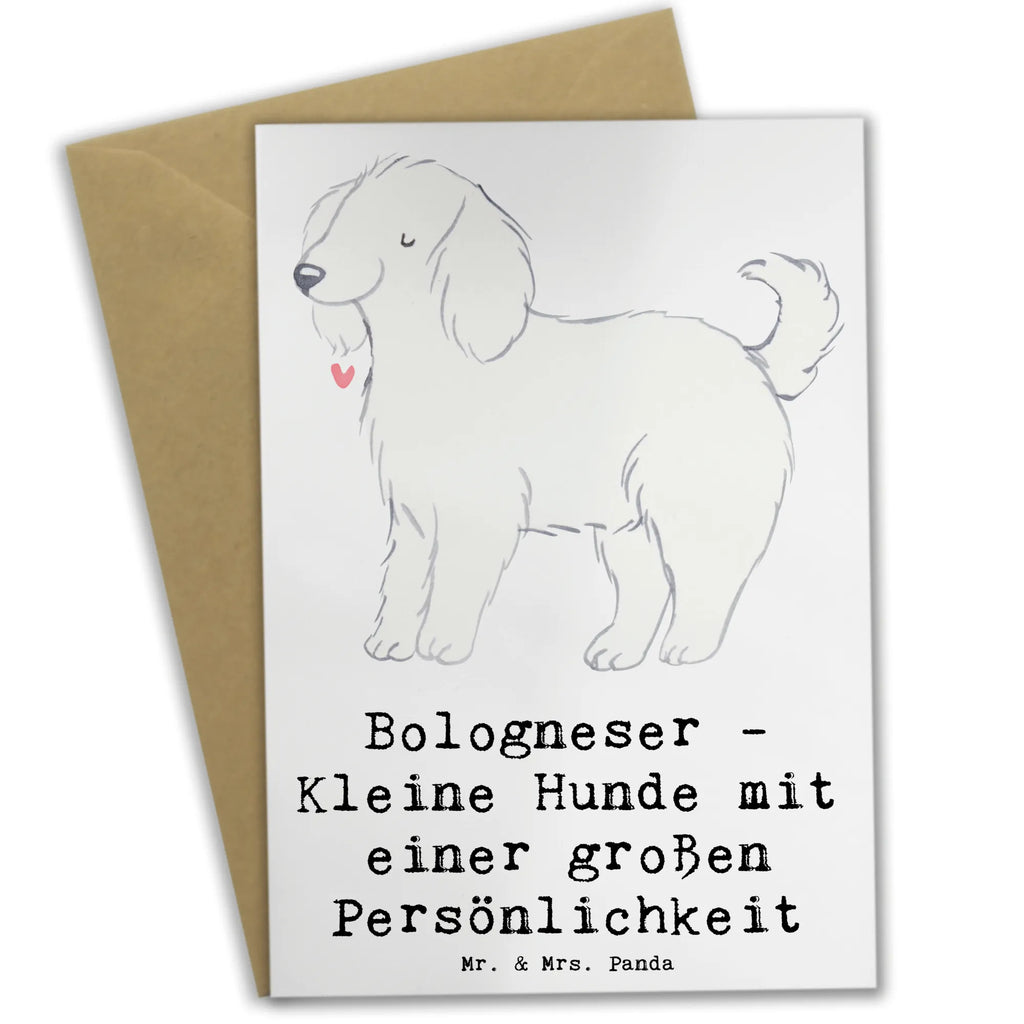 Grußkarte Bologneser Charakterstark Grußkarte, Klappkarte, Einladungskarte, Glückwunschkarte, Hochzeitskarte, Geburtstagskarte, Karte, Ansichtskarten, Hund, Hunderasse, Rassehund, Hundebesitzer, Geschenk, Tierfreund, Schenken, Welpe