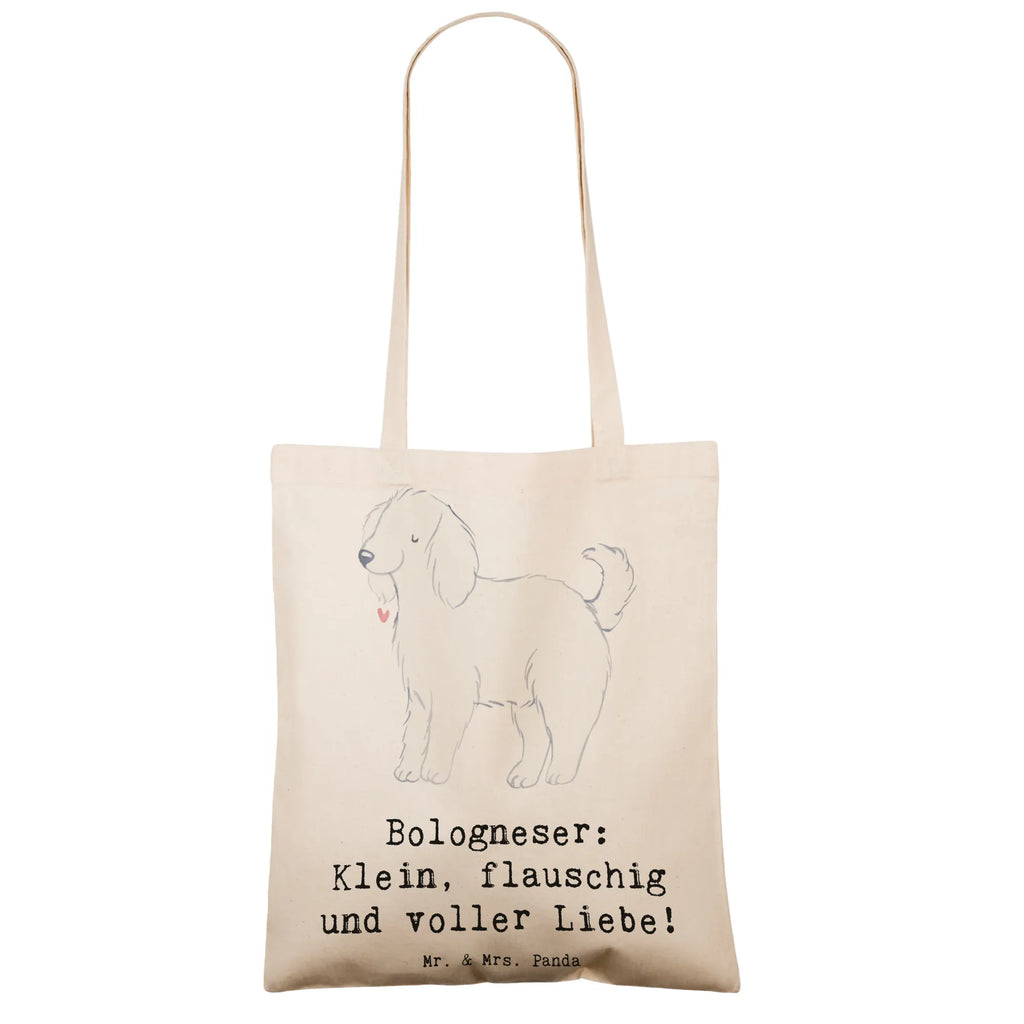 Tragetasche Bologneser Liebe Beuteltasche, Beutel, Einkaufstasche, Jutebeutel, Stoffbeutel, Tasche, Shopper, Umhängetasche, Strandtasche, Schultertasche, Stofftasche, Tragetasche, Badetasche, Jutetasche, Einkaufstüte, Laptoptasche, Hund, Hunderasse, Rassehund, Hundebesitzer, Geschenk, Tierfreund, Schenken, Welpe